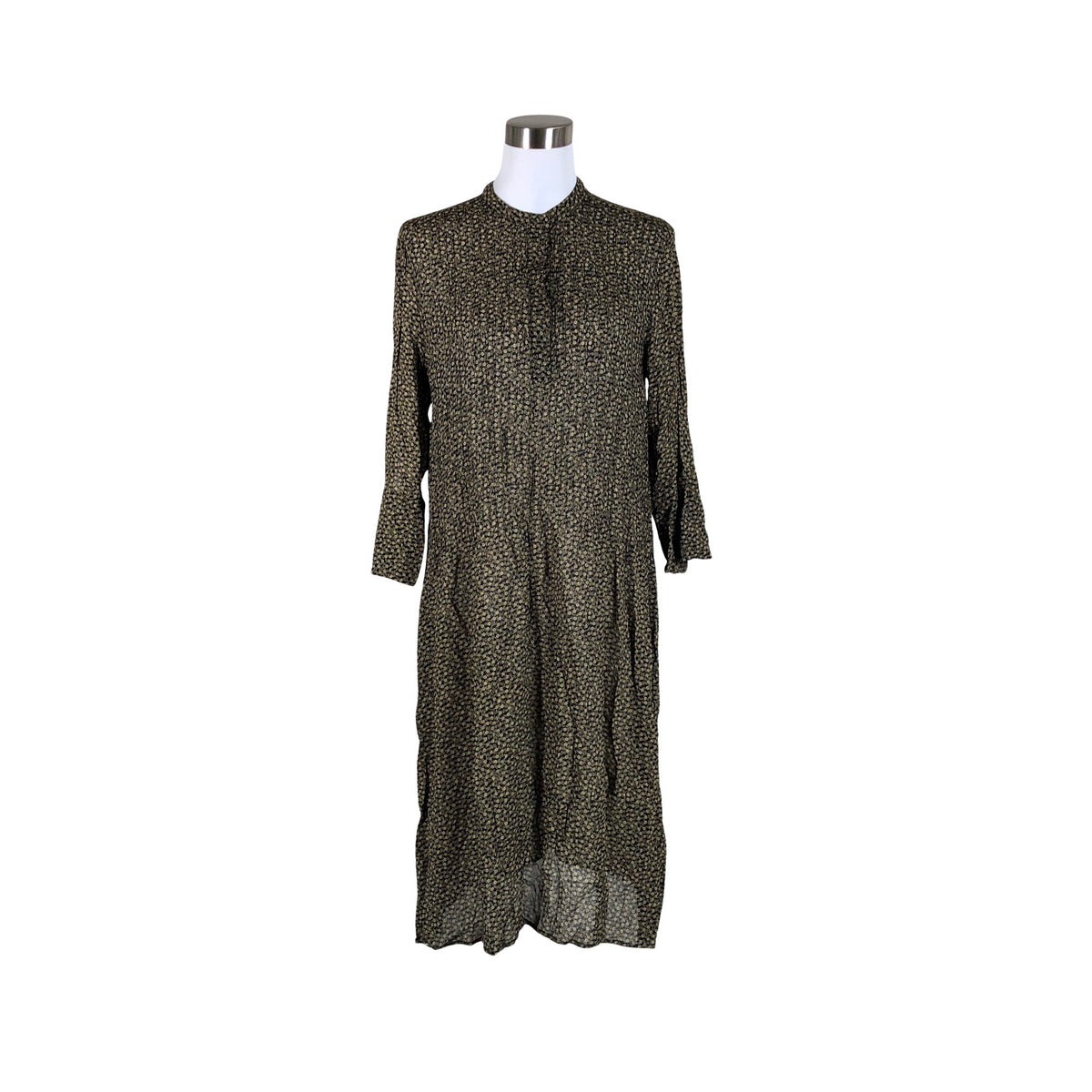 Unisex Samsoe&Samsoe - Schiffon dress, size 40 - Green (1)