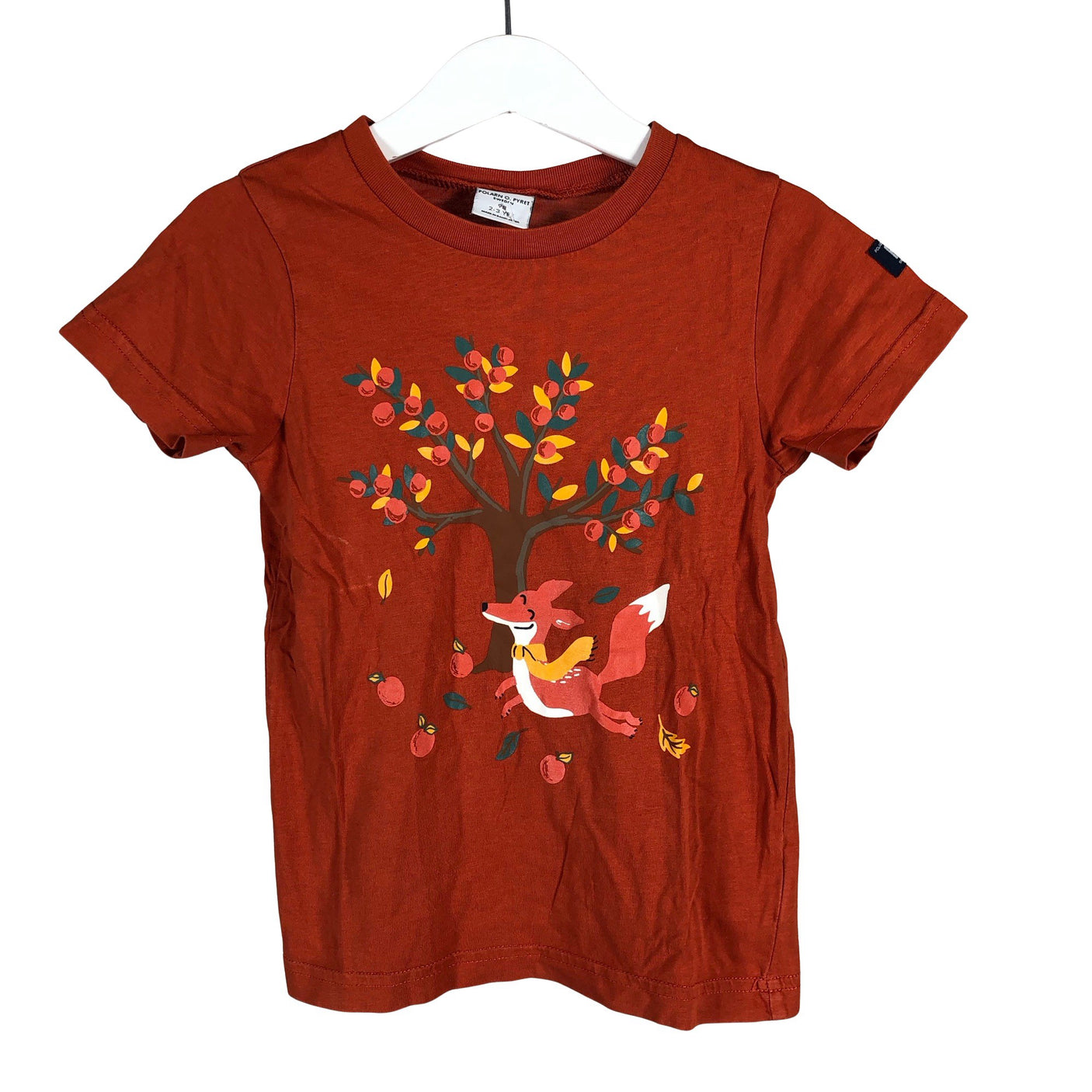 Unisex Polarn O. Pyret - T-shirt, size 92 - 98 - Brown (1)