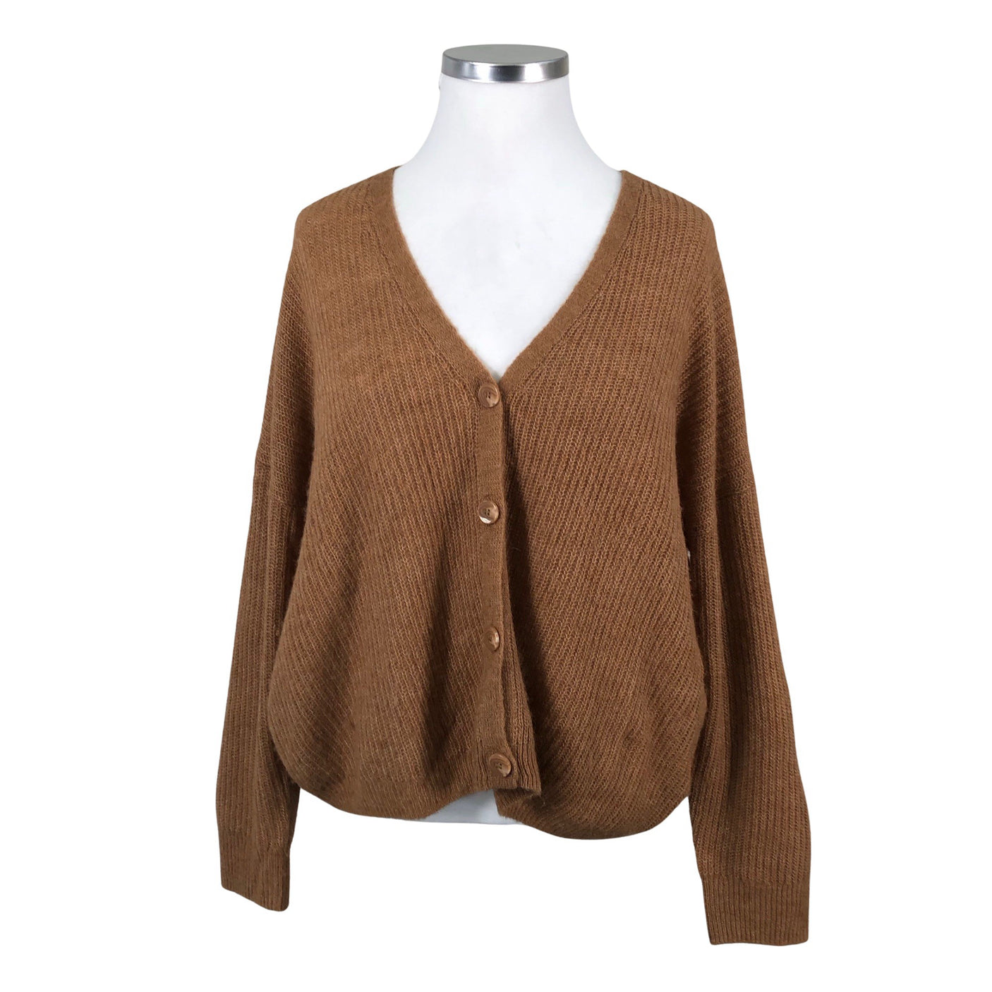 Unisex Esprit - Cardigan, size 42 - Brown (1)