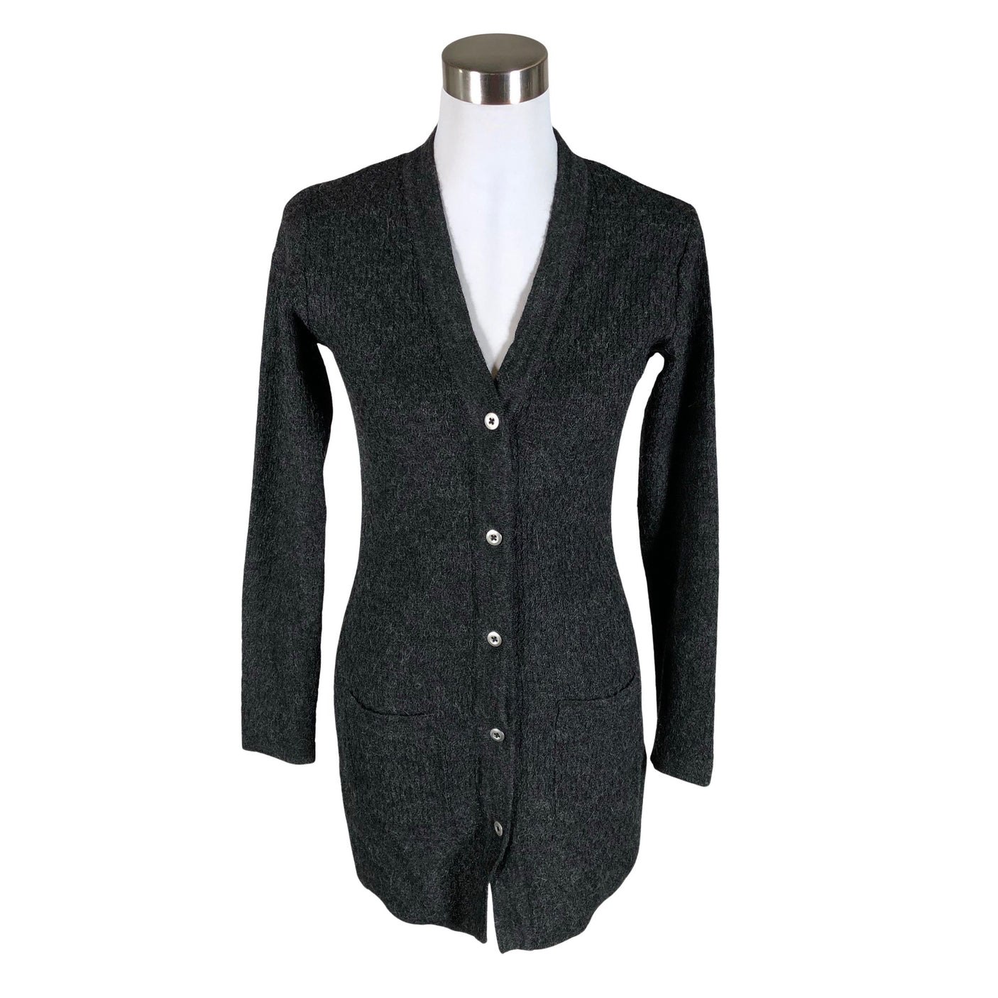 Unisex Alpa - Cardigan, size 36 - Gray (1)