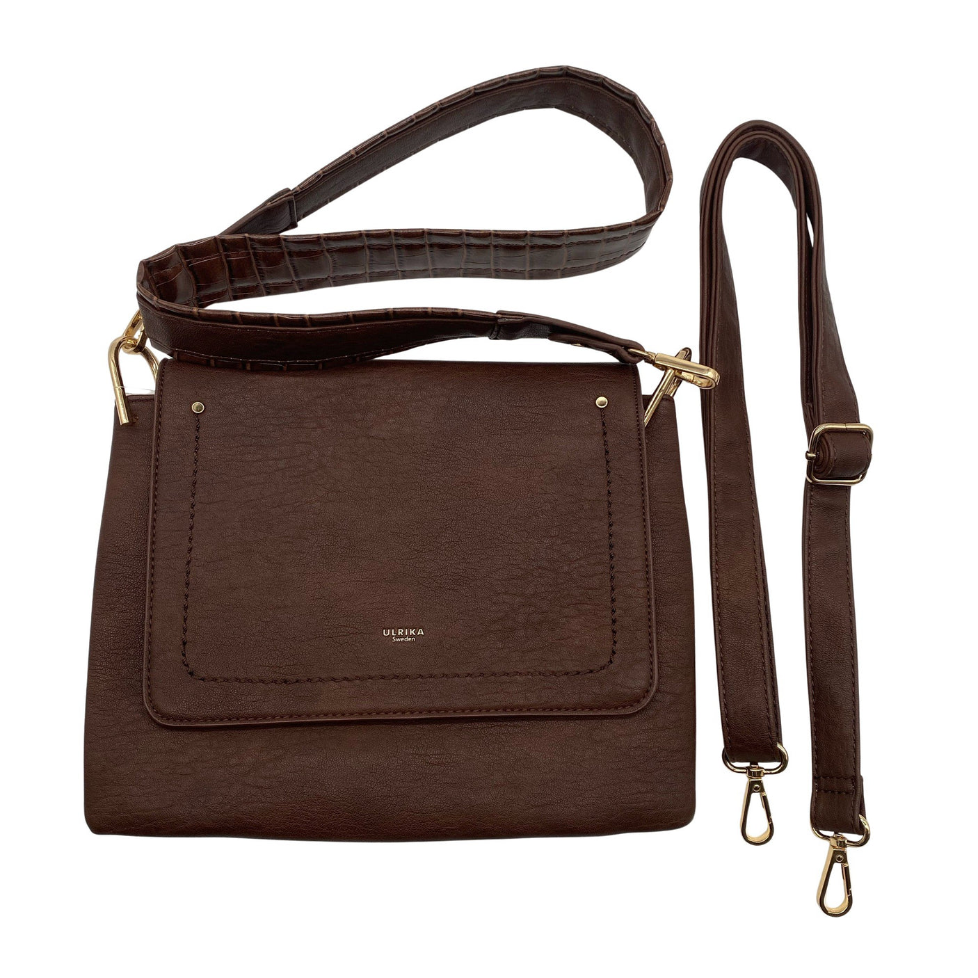 Unisex Ulrika - Shoulder bag, size Midi - Brown (1)