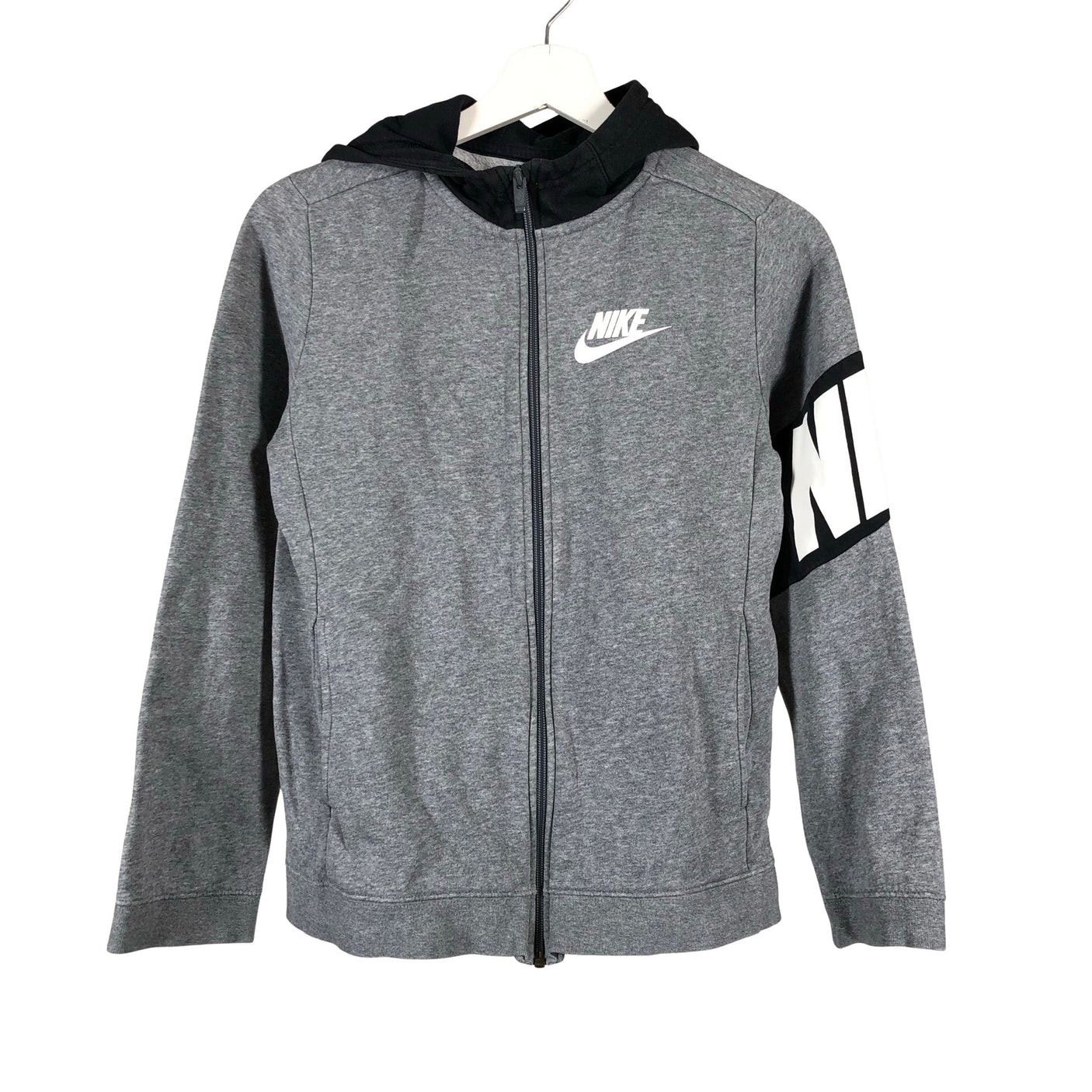 Unisex Nike - Hoodie, size 152 - 158 - Gray (1)
