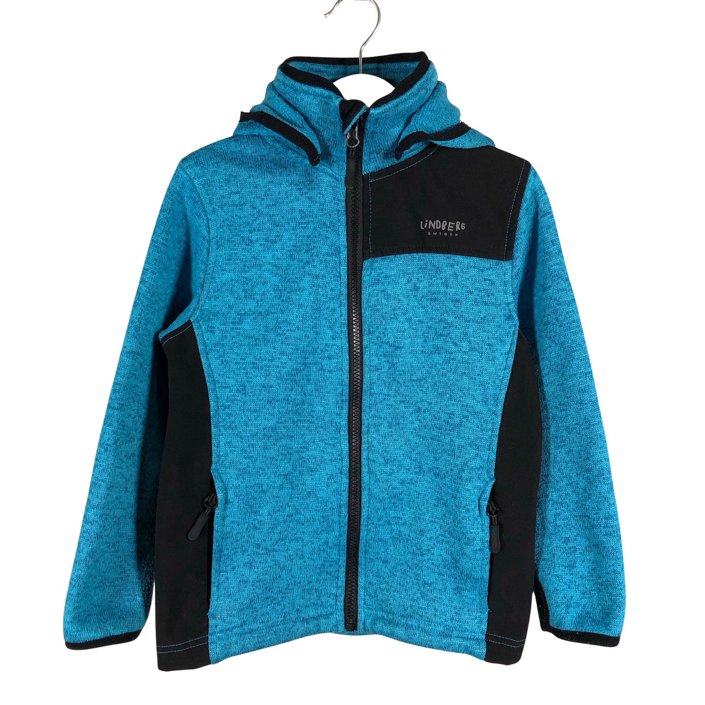 Unisex Lindberg - Fleece jacket, size 116 - 122 - Blue (1)