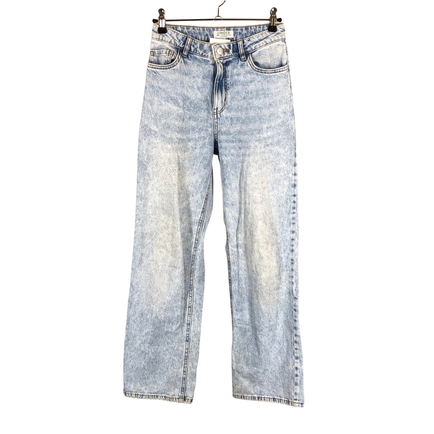 Unisex Lindex - Jeans, size 140 - 146 - Light blue (1)