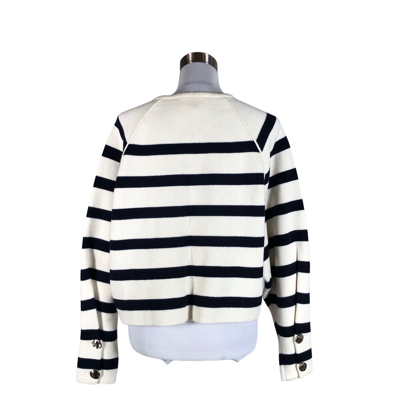 Unisex ba&sh - Cardigan, size 40 - White (2)