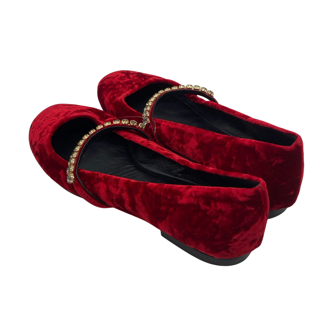 Unisex ME+EM - Festive ballerinas, size 38 - Red (2)