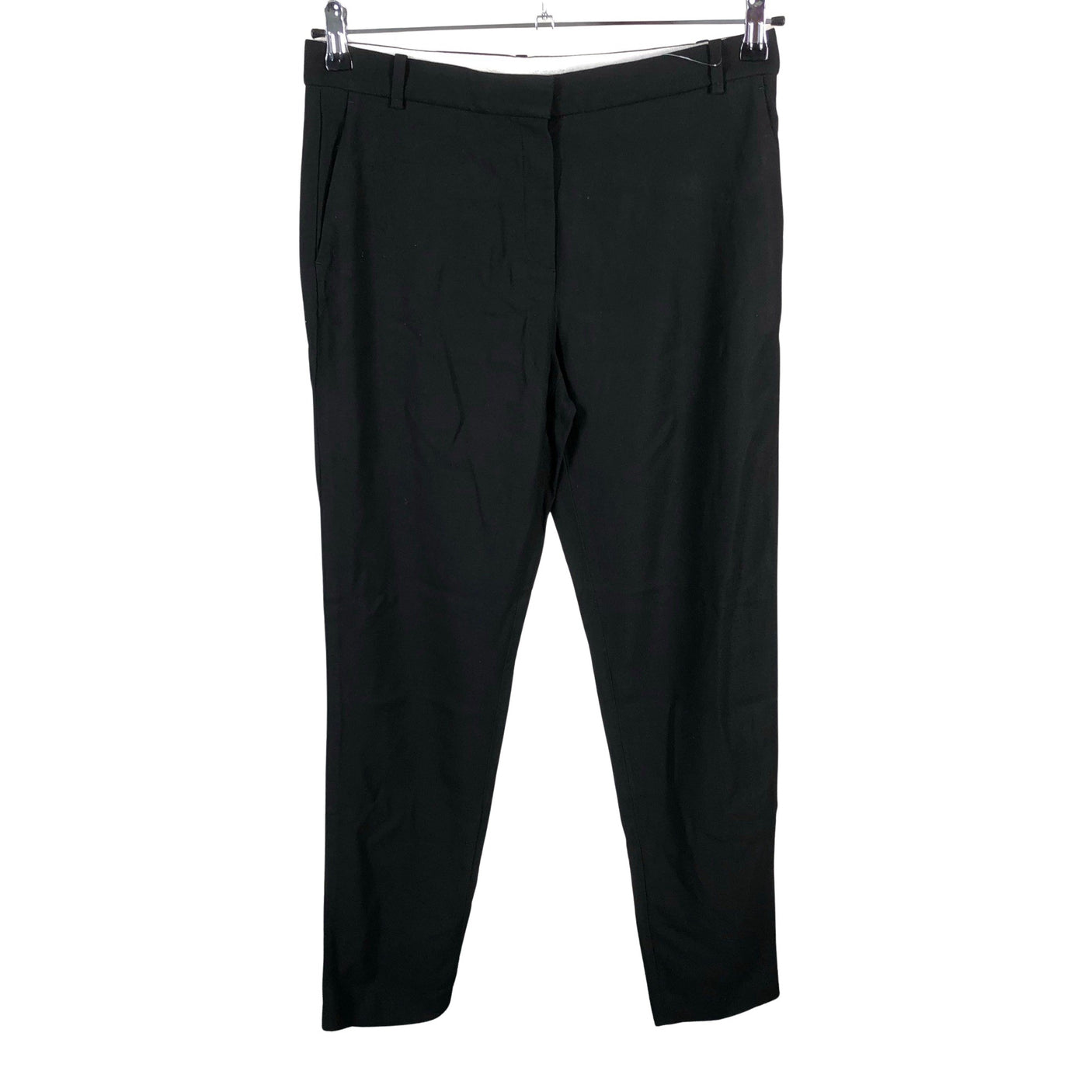 Unisex Massimo Dutti - Straight leg trousers, size 38 - Black (1)