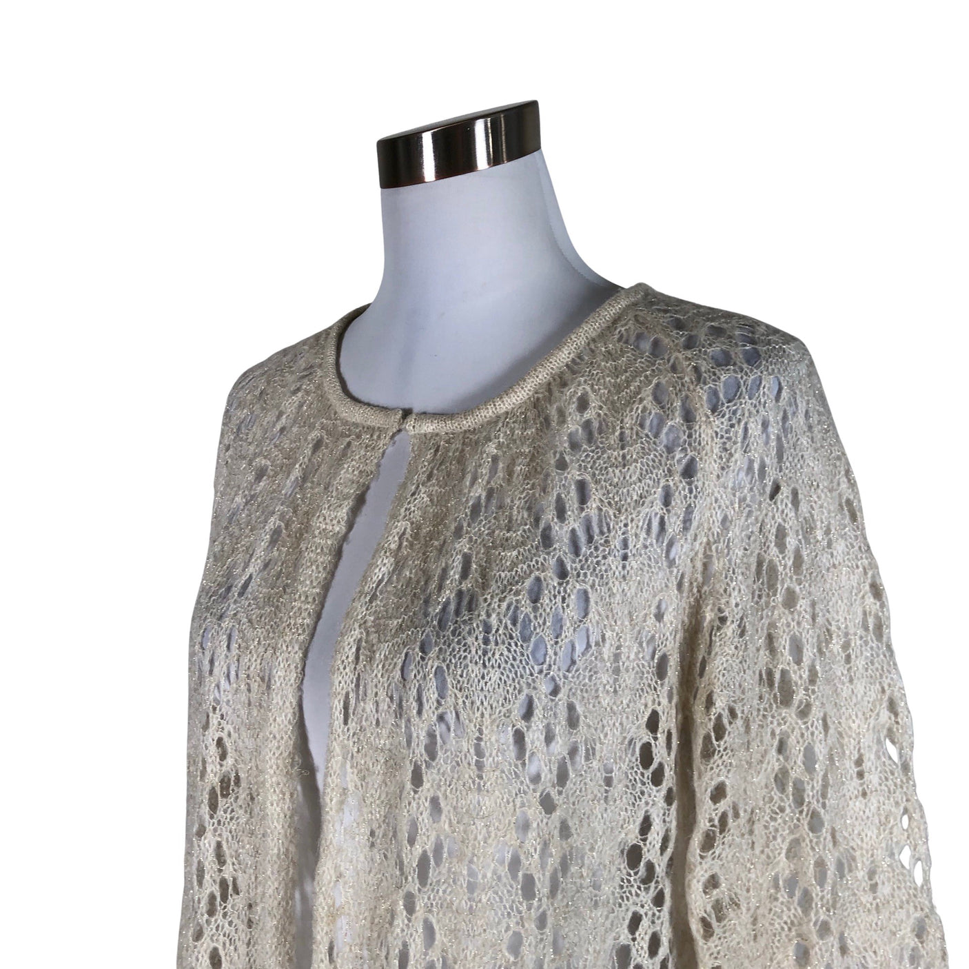 Unisex Andiata - Cardigan, size 40 - Natural white (3)