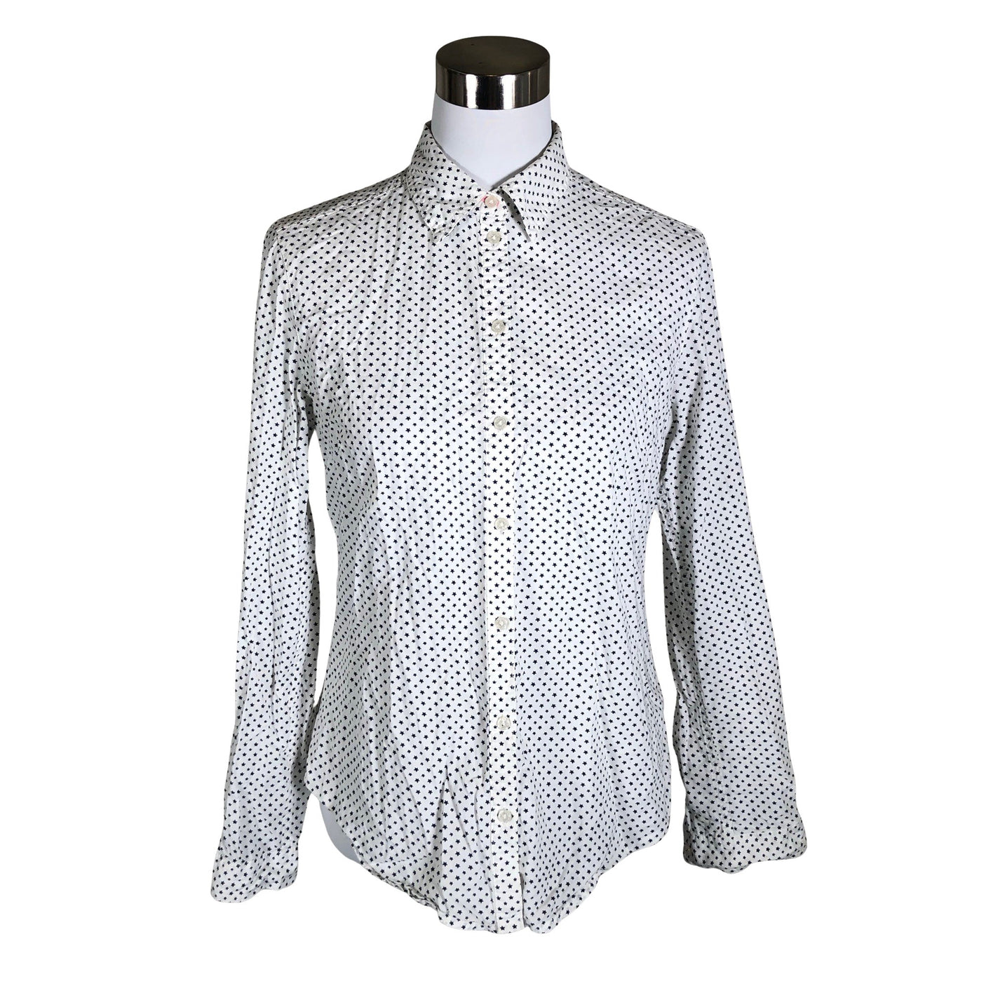 Unisex s.Oliver - Collared shirt, size 38 - White (1)