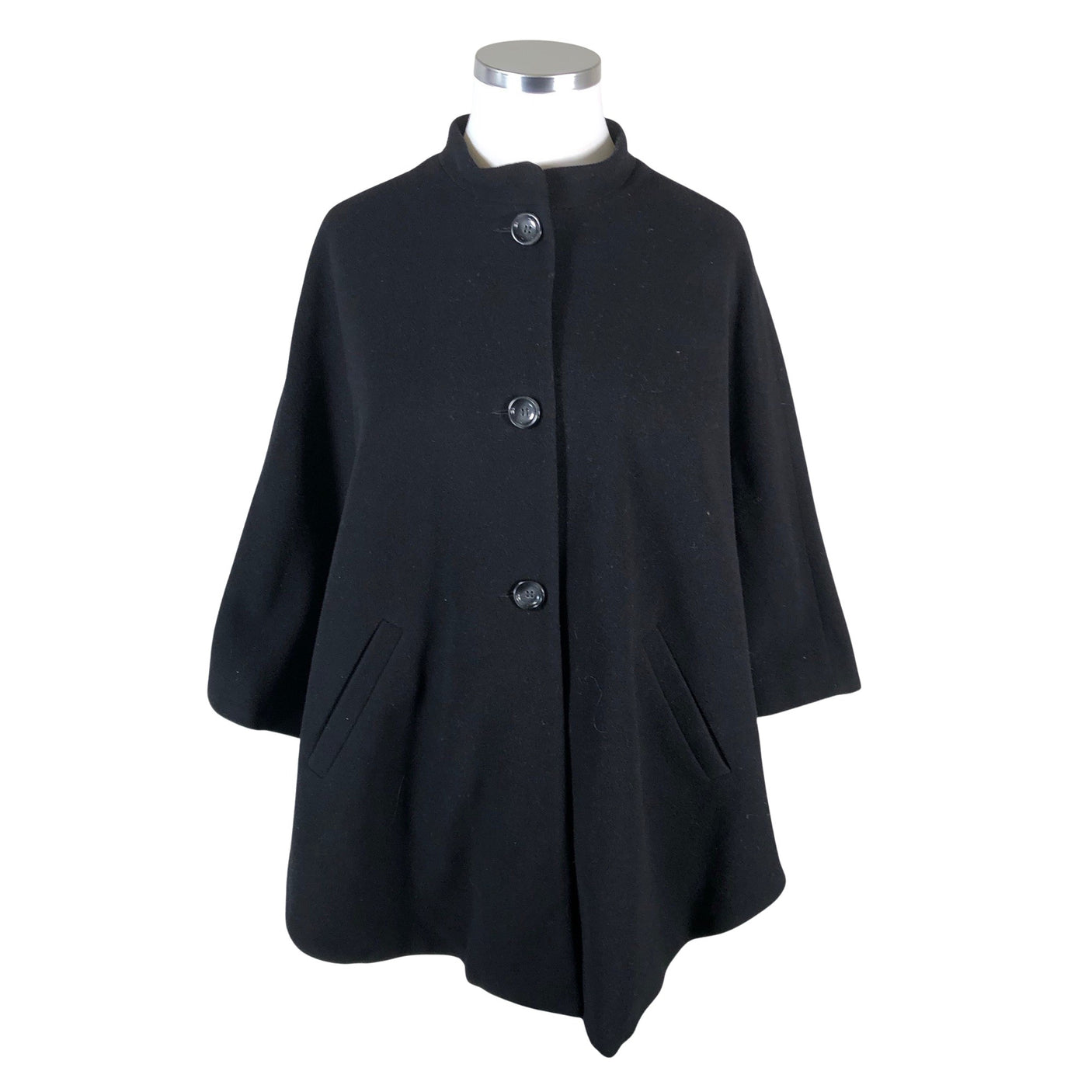 Unisex Ril's - Wool coat, size 42 - Black (1)