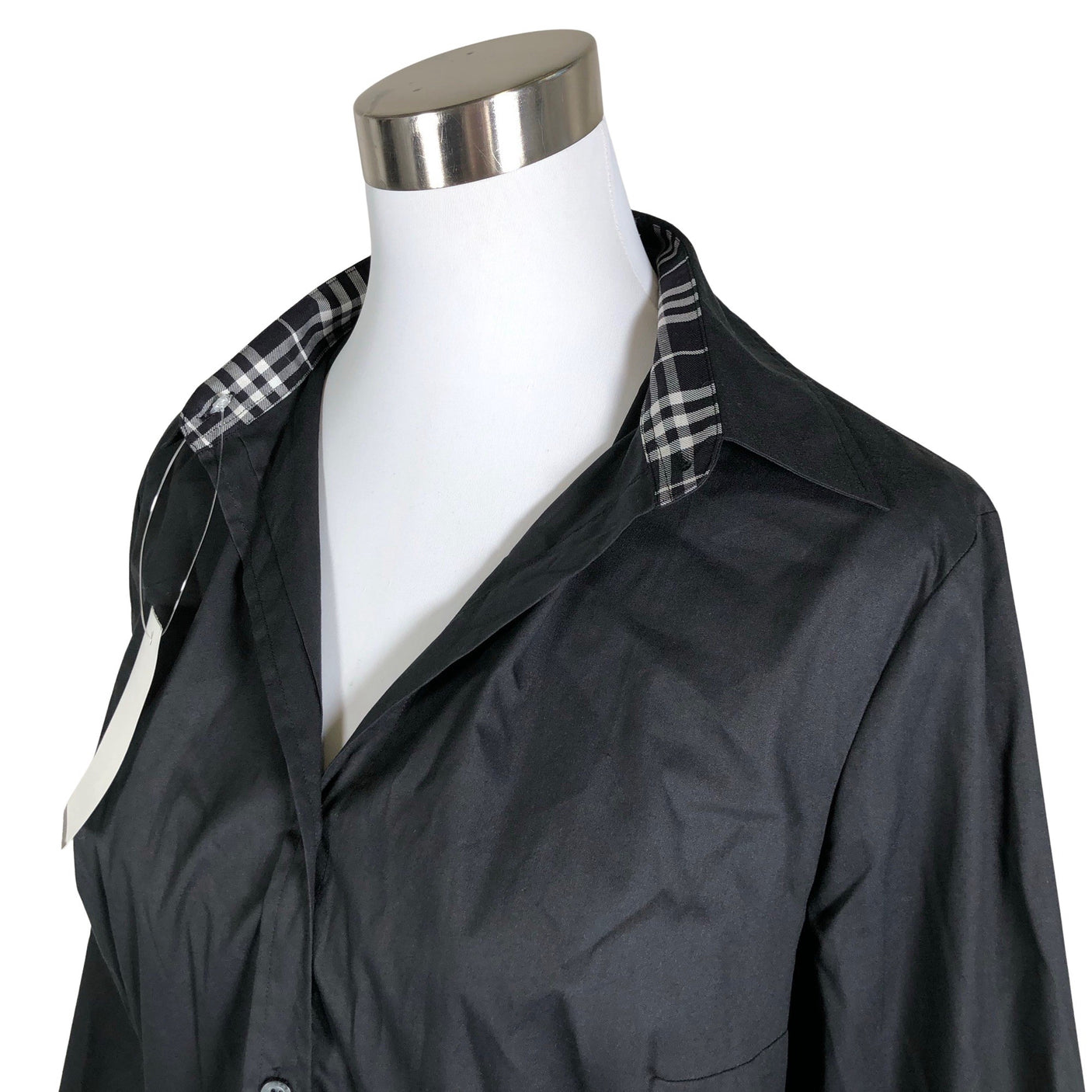 Unisex Burberry - Collared shirt, size 40 - Black (2)
