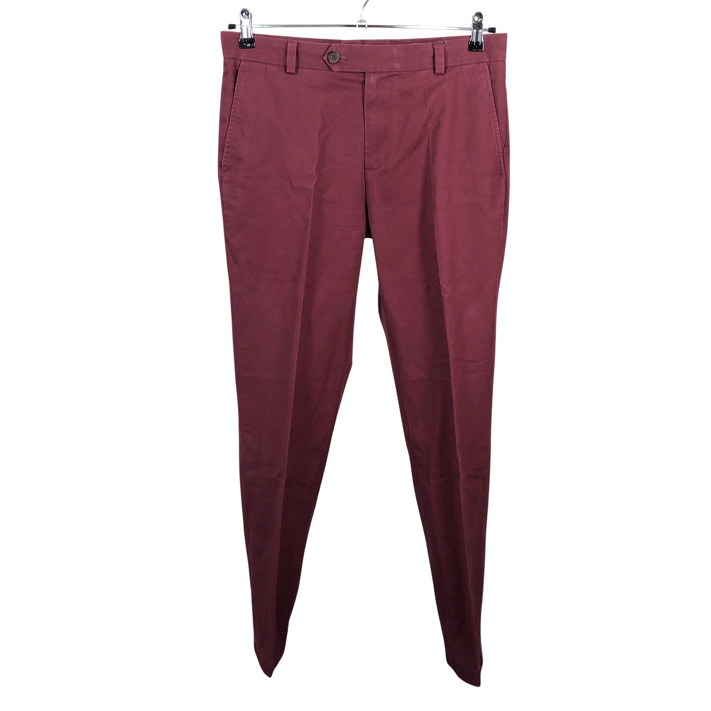 Unisex Brooks Brothers - Chinos, size W32 - Wine red (1)