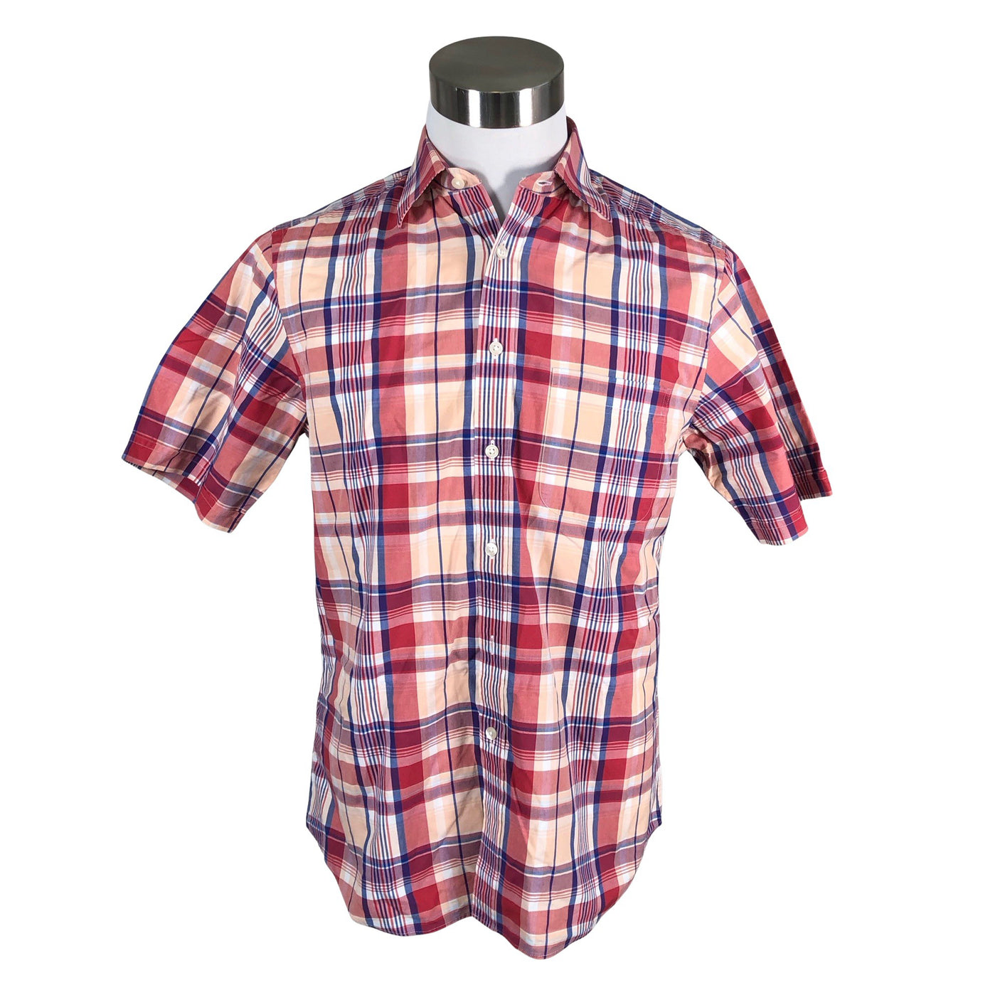 Unisex Charles Tyrwhitt - Collared shirt, size M - Red (1)