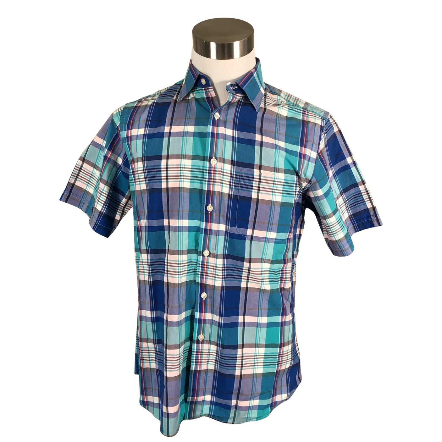 Unisex Charles Tyrwhitt - Collared shirt, size M - Blue (1)