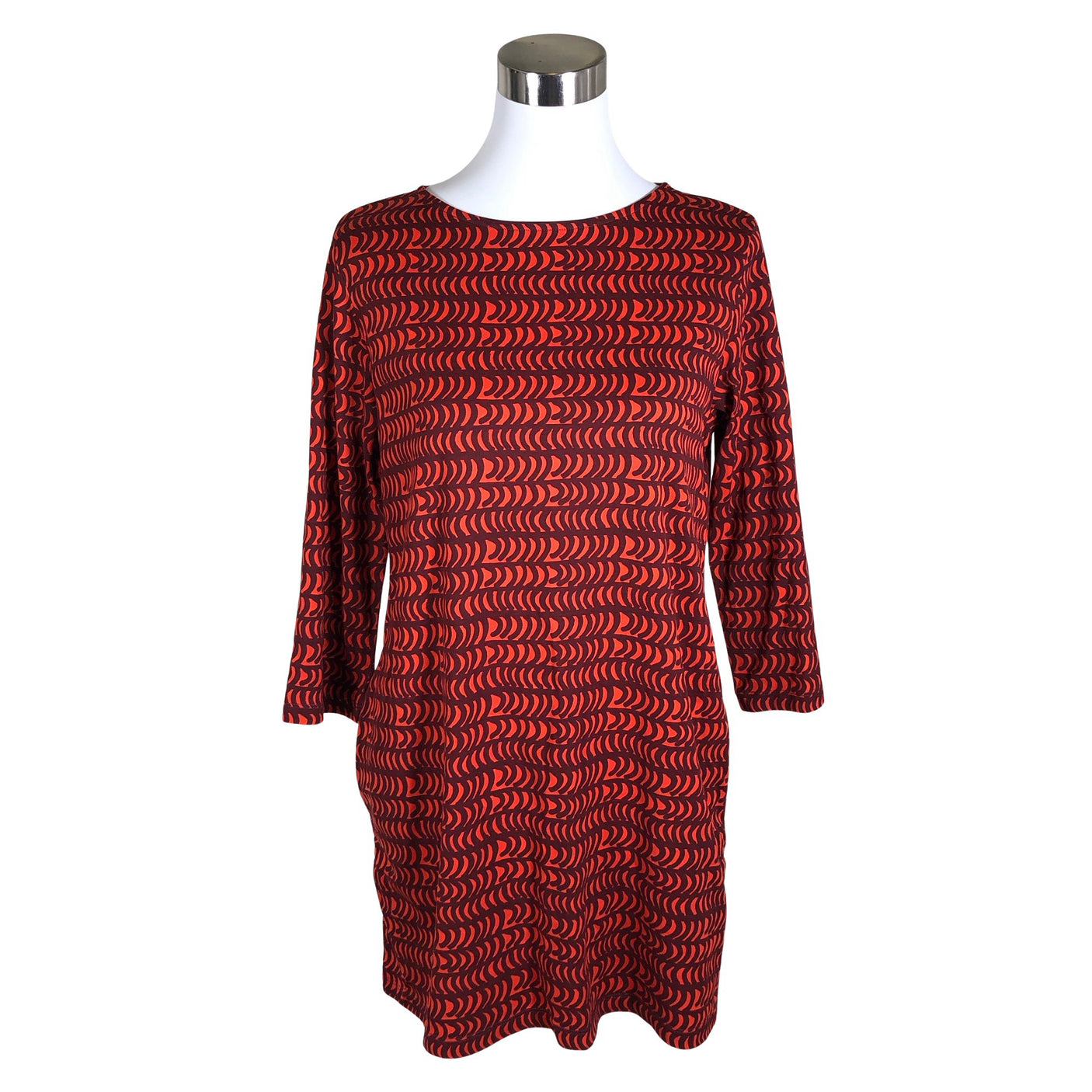 Unisex Marimekko - Tricot tunic, size 38 - Red (1)