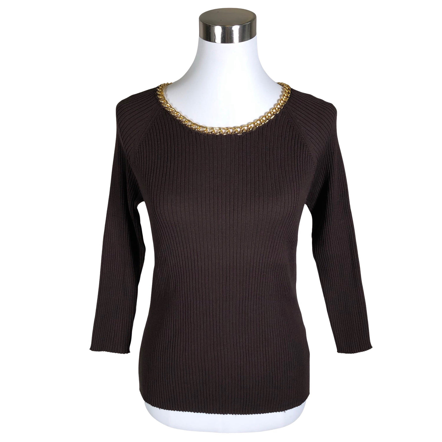 Unisex August Silk - Sweater, size 40 - Brown (1)