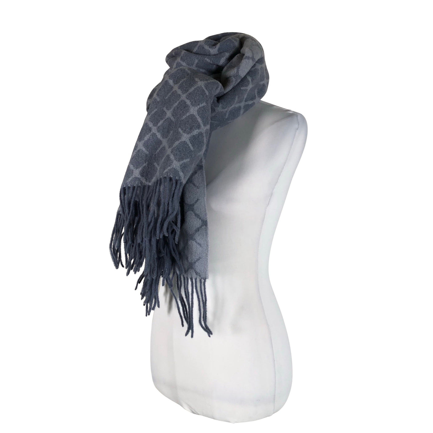 Unisex by Malene Birger - Scarf, size Maxi - Light blue (2)