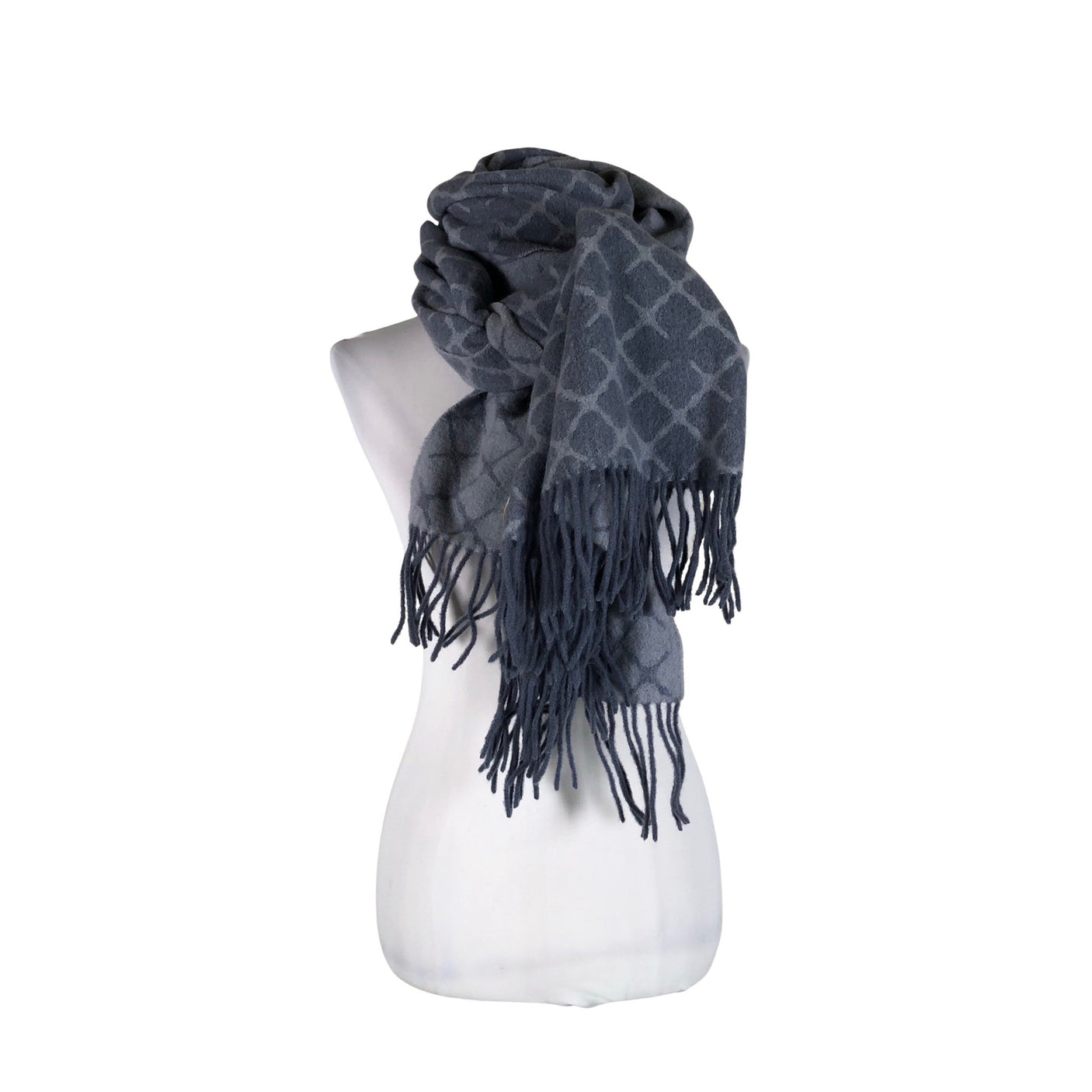 Unisex by Malene Birger - Scarf, size Maxi - Light blue (1)