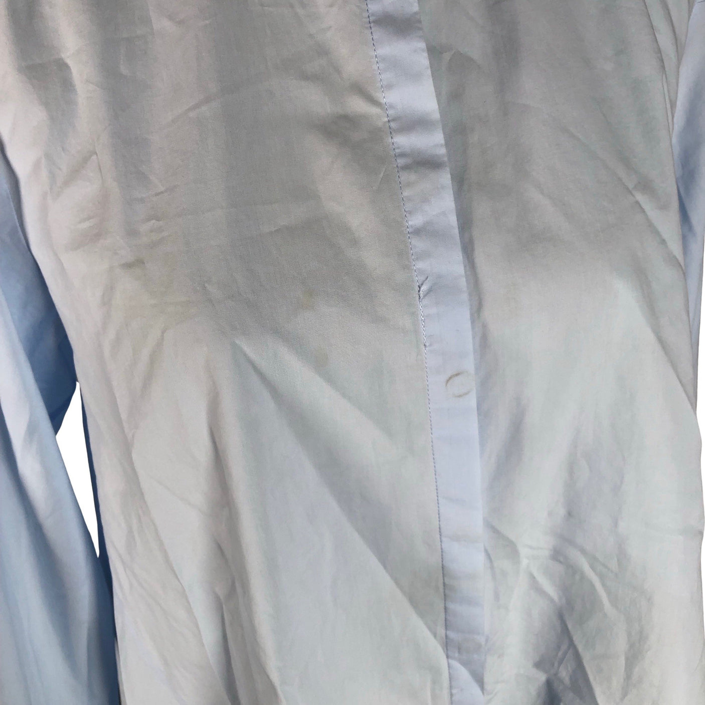 Unisex I Say - Collared shirt, size 38 - Light blue (2)
