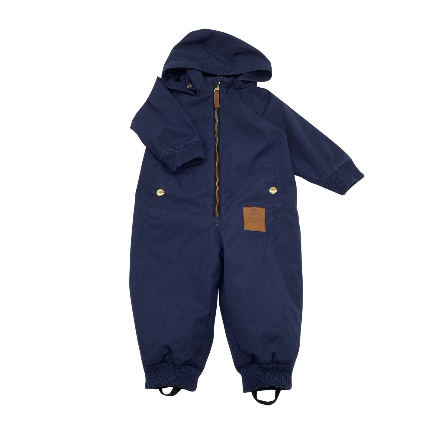 Unisex Mini Rodini - Spring/Fall overall, size 68 - 74 - Blue (1)