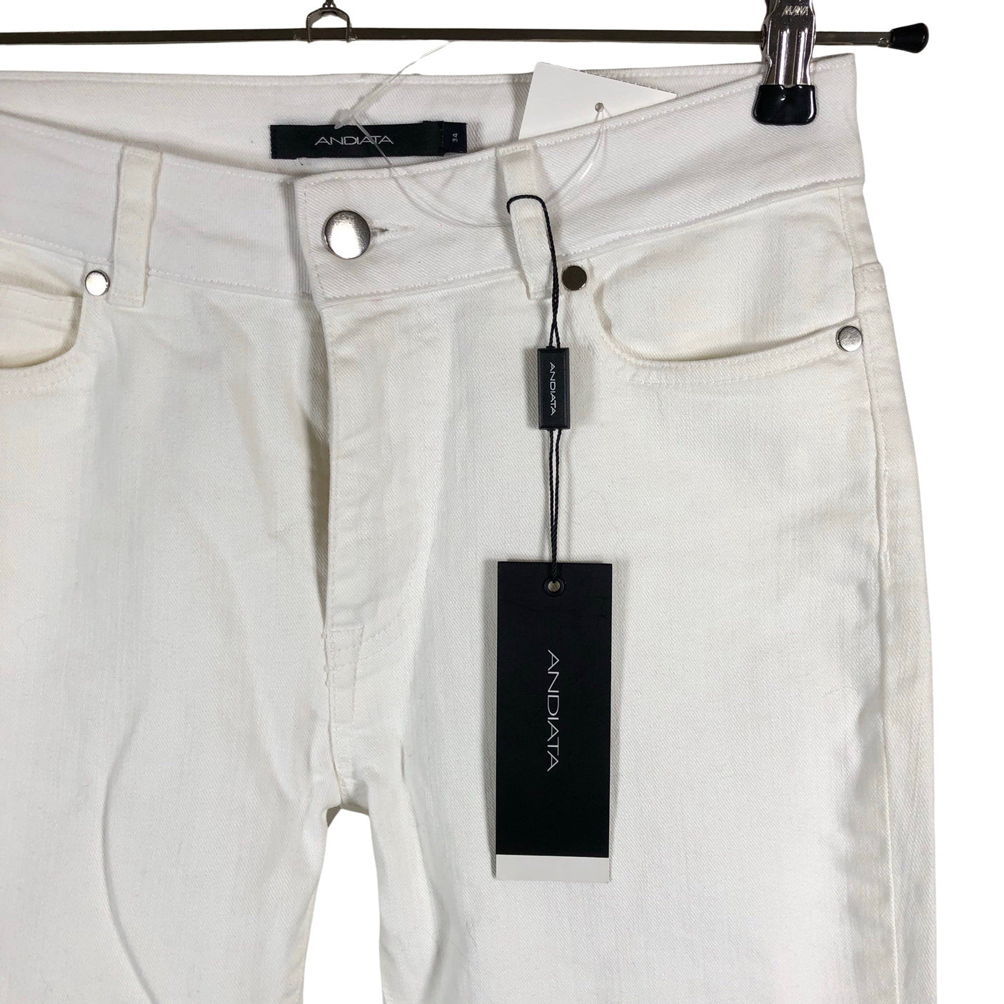 Unisex Andiata - Jeans, size 34 - White (3)