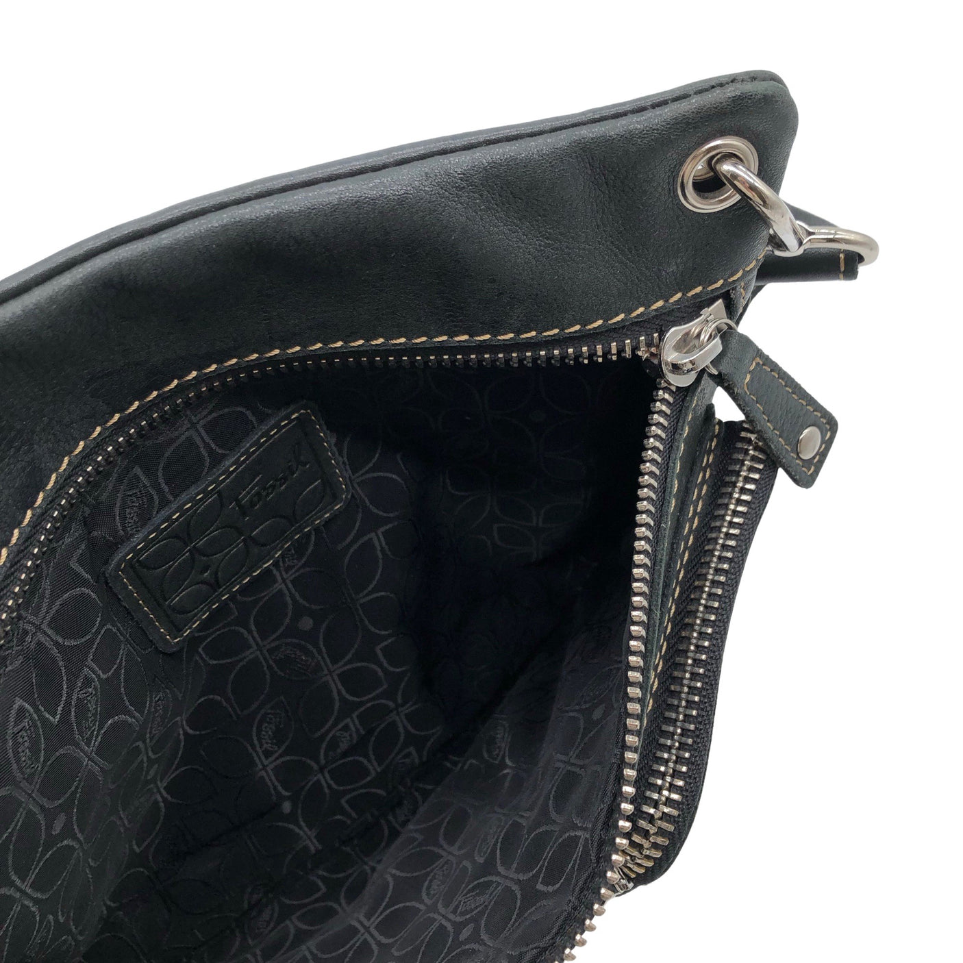 Unisex Fossil - Shoulder bag, size Midi - Black (2)