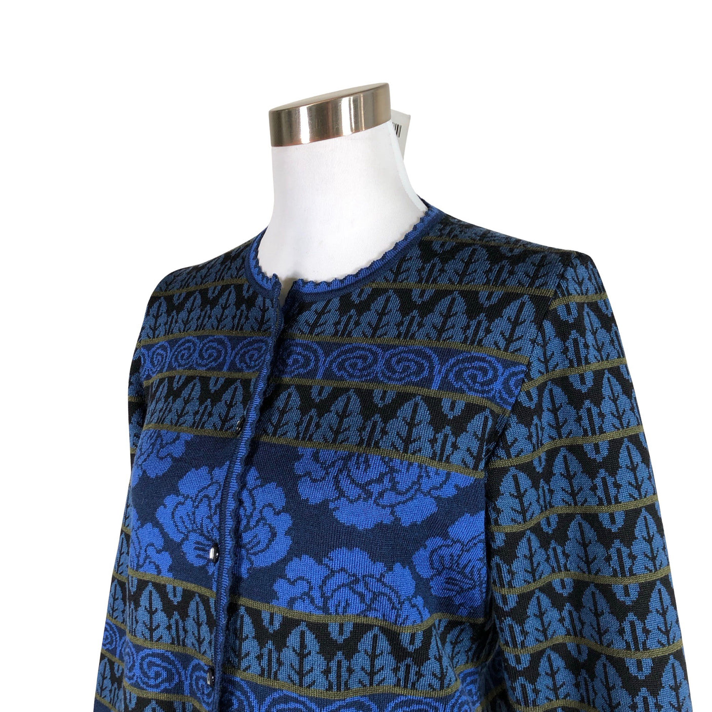 Unisex Oleana - Cardigan, size 40 - Blue (3)