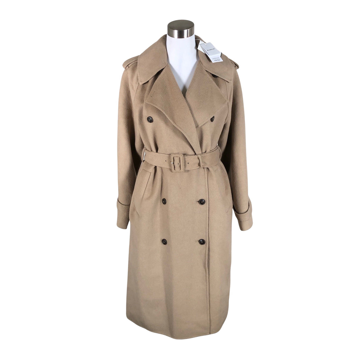 Unisex &Other Stories - Wool coat, size 36 - Brown (1)