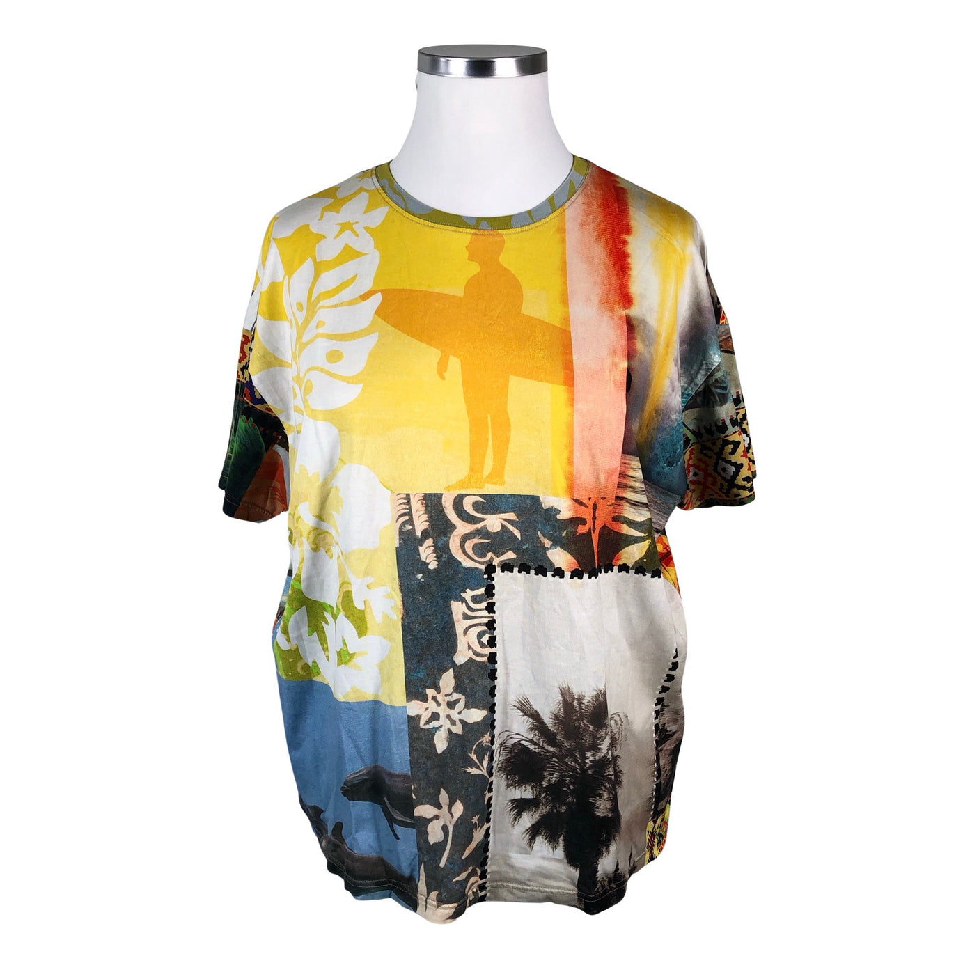 Unisex Desigual - T-shirt, size 42 - Yellow (1)