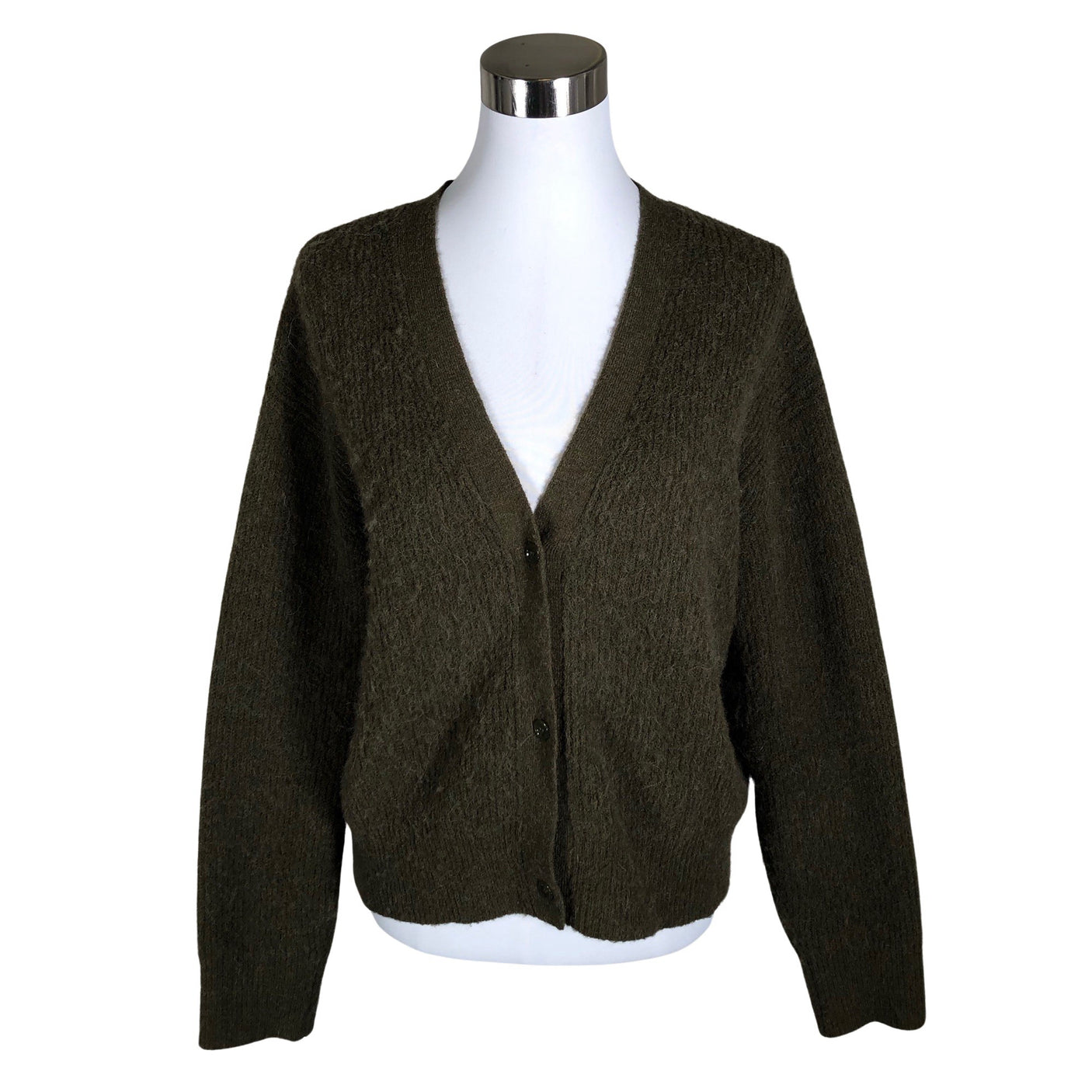 Unisex Samsoe&Samsoe - Cardigan, size 38 - Green (1)