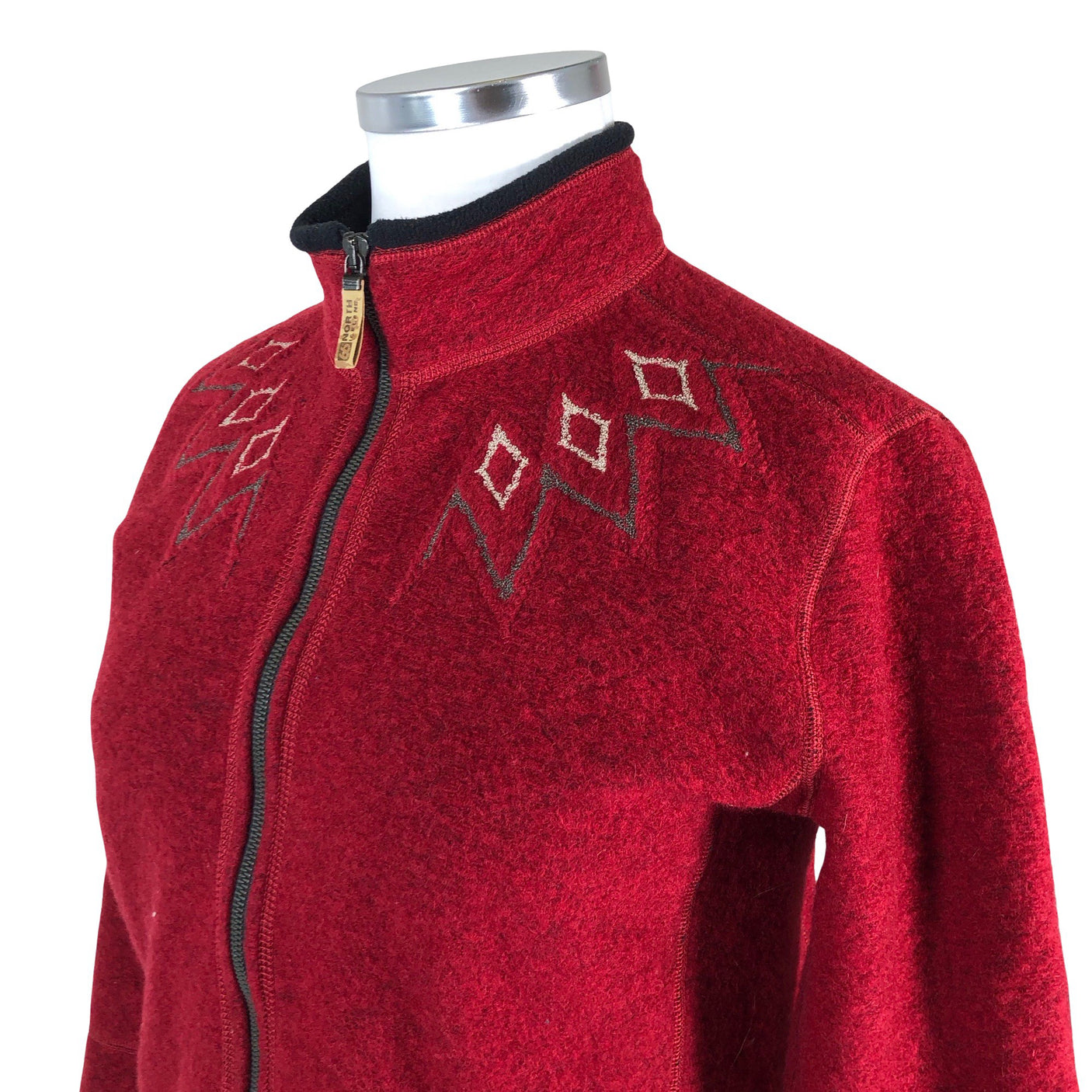 Unisex North Iceland - Cardigan, size 42 - Red (3)
