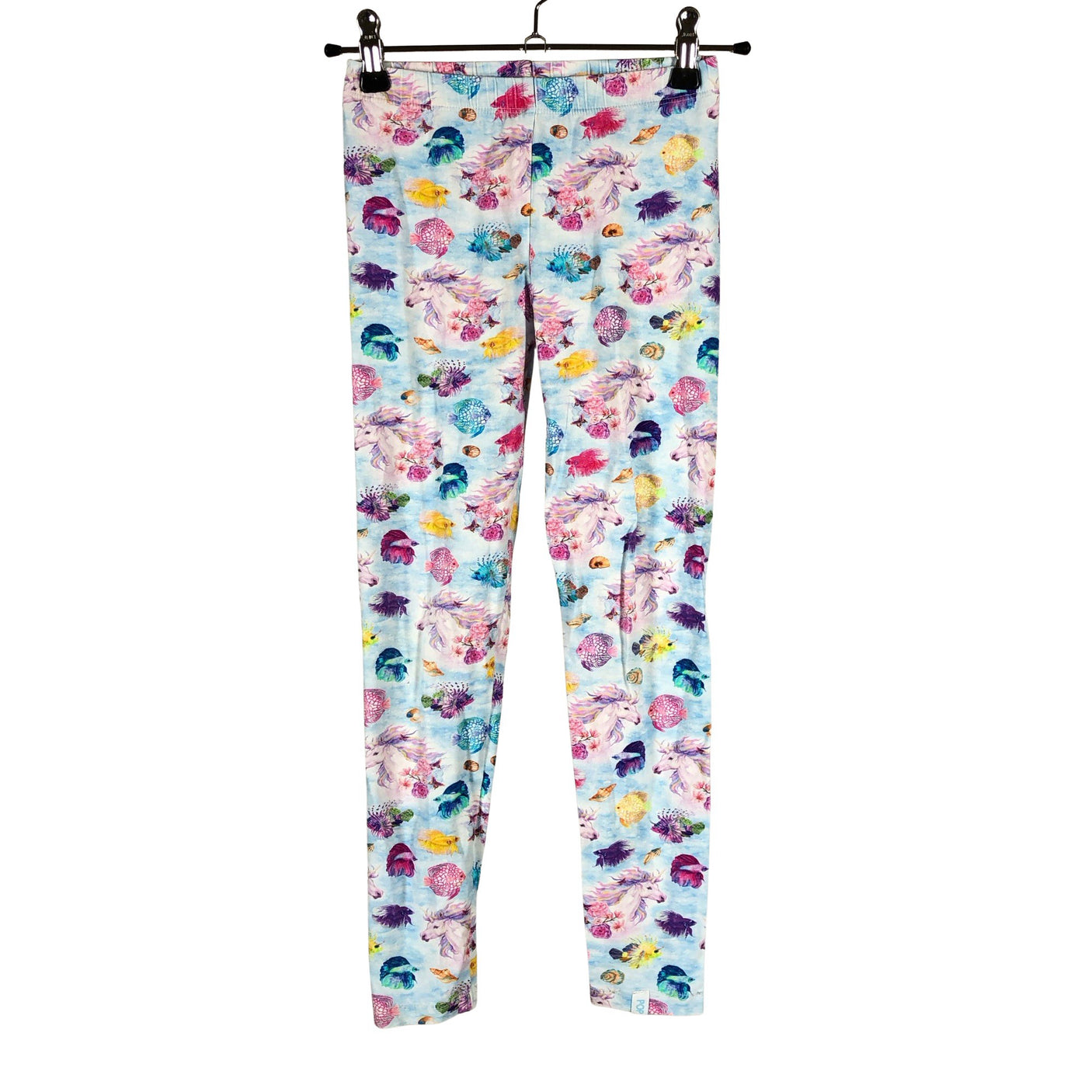 Unisex Pop & Co Helsinki - Leggings, size 122 - 128 - Light blue (1)