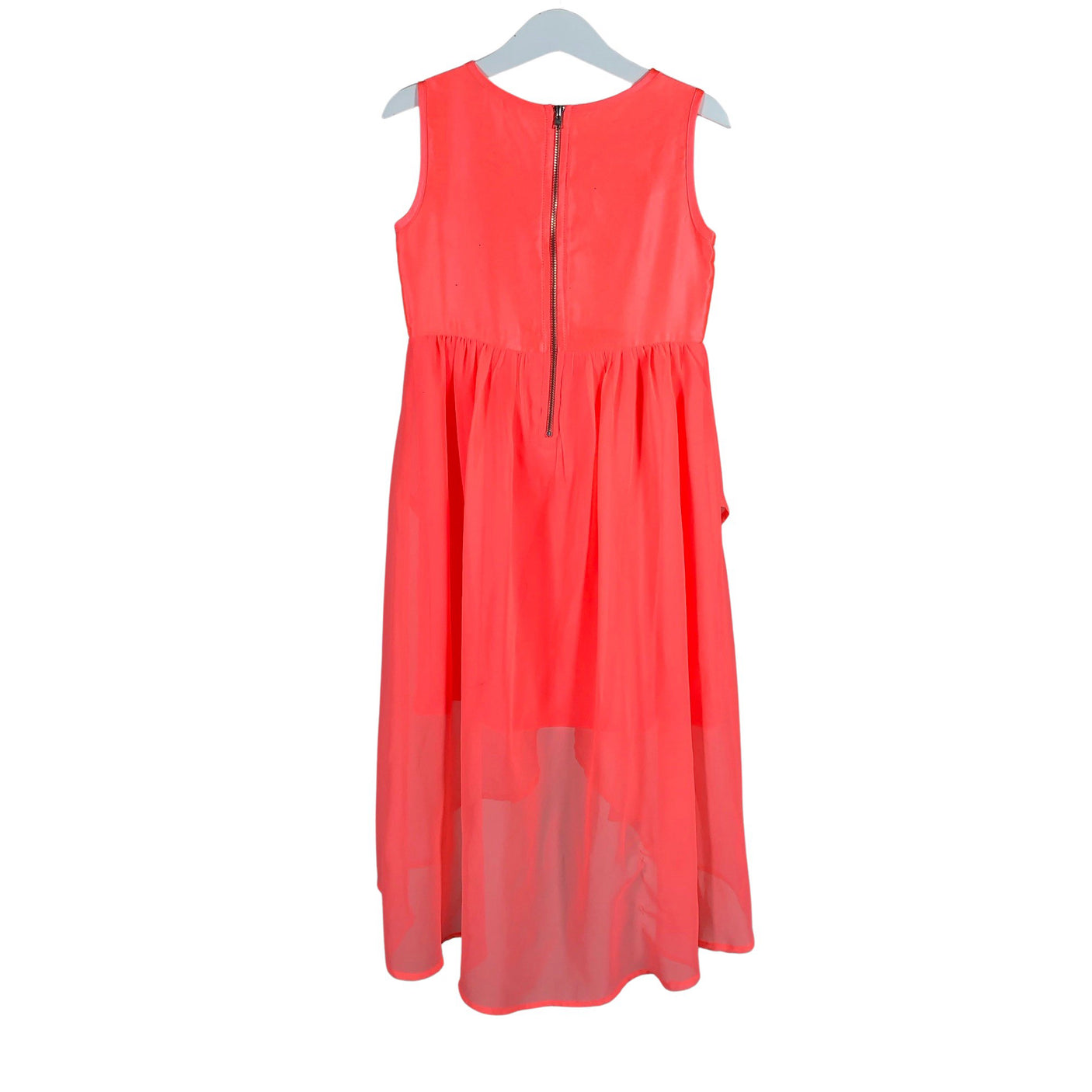 Unisex Lindex - Schiffon dress, size 116 - 122 - Orange (2)