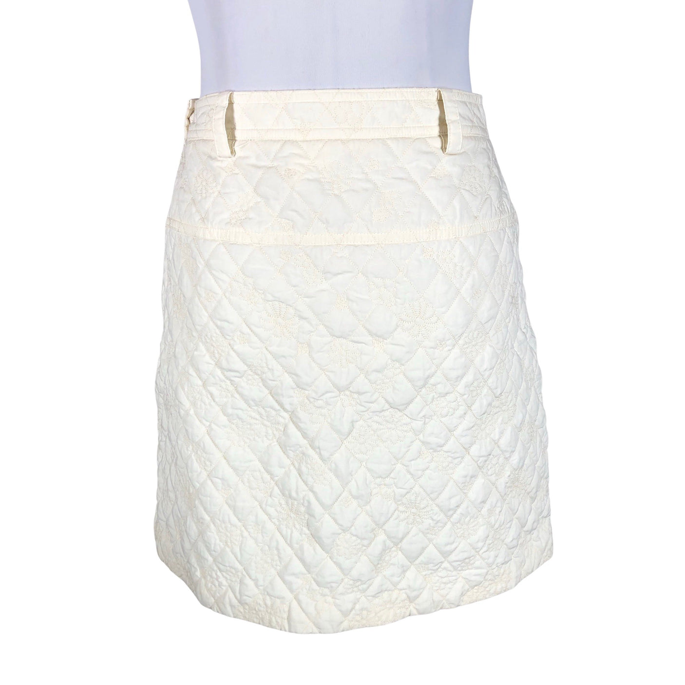 Unisex Tory Burch - Fabric skirt, size 36 - Natural white (2)