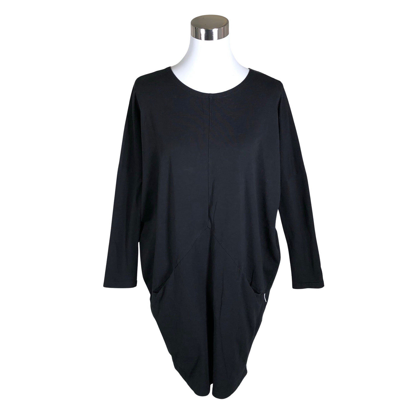 Unisex Taimi - Tricot dress, size 36 - Black (1)