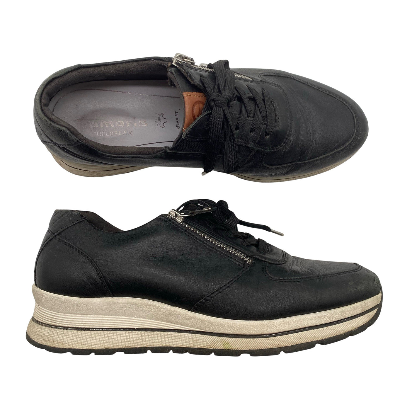 Unisex Tamaris - Casual sneakers, size 40 - Black (1)