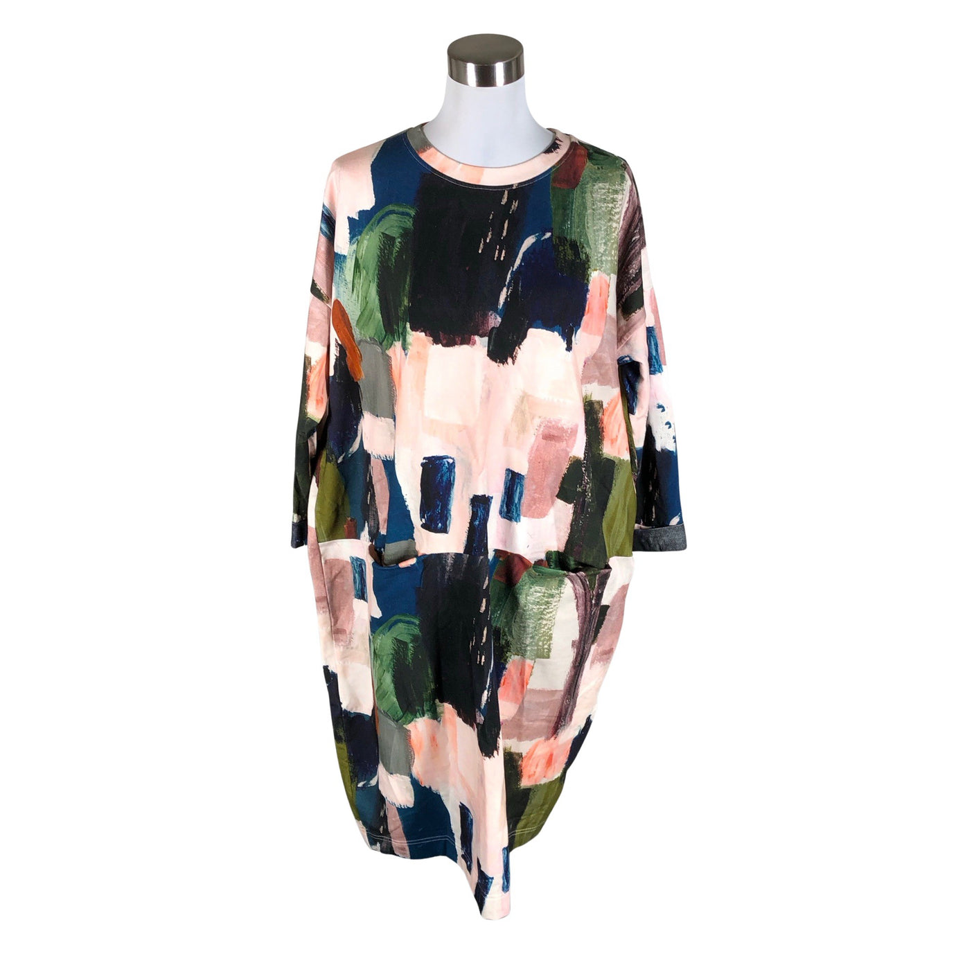 Unisex Papu - Tricot dress, size 40 - Light pink (1)