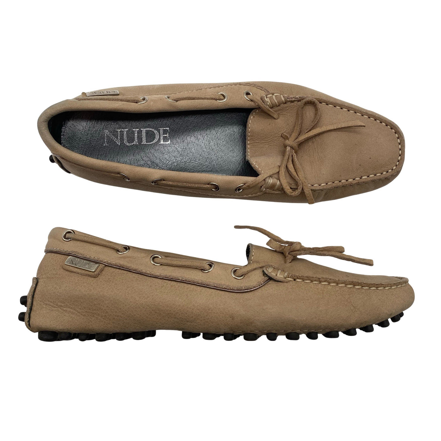 Unisex Nude - Loafers, size 37 - Beige (1)