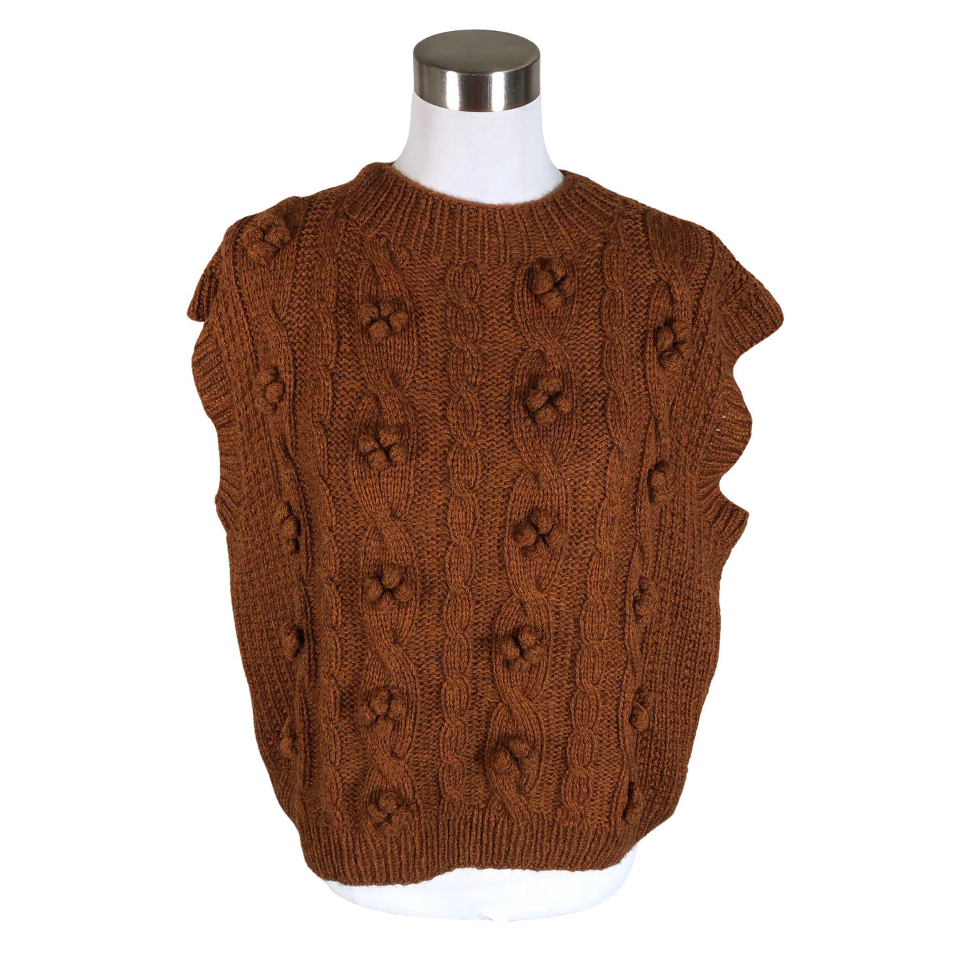 Unisex Handmade - Sweater, size 40 - Brown (1)