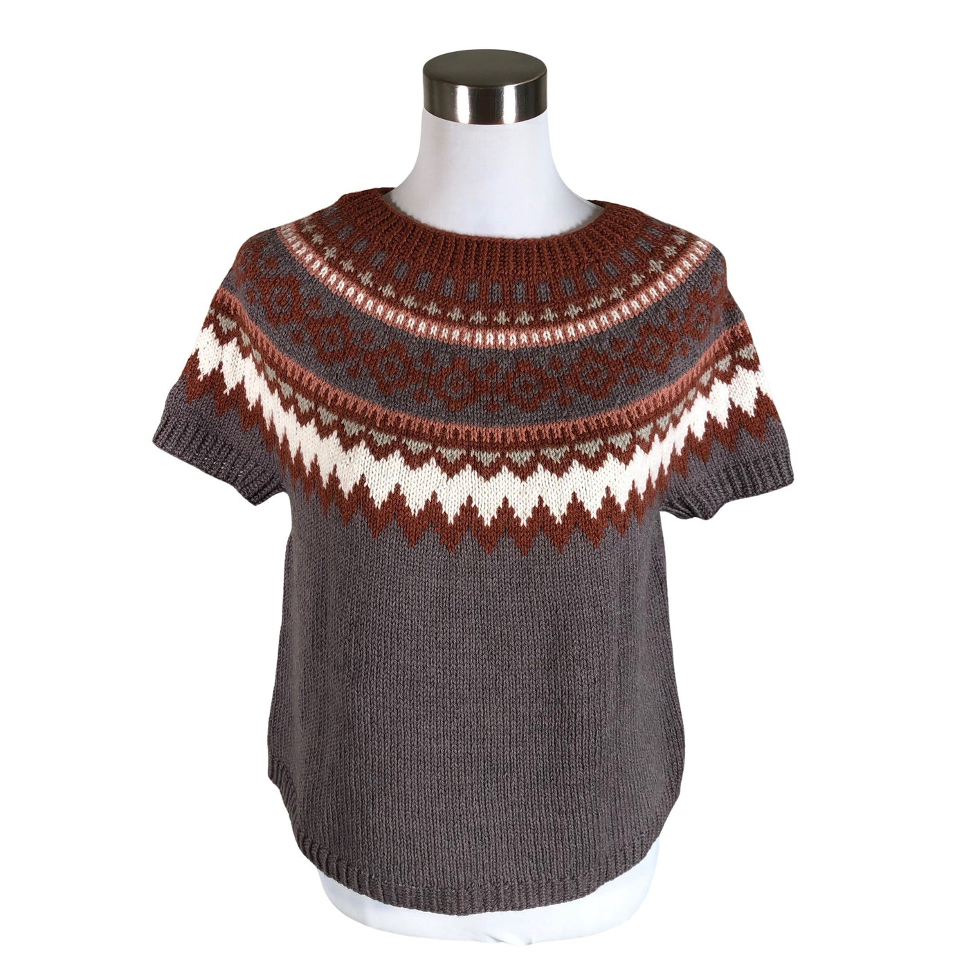 Unisex Handmade - Sweater, size 40 - Gray (1)