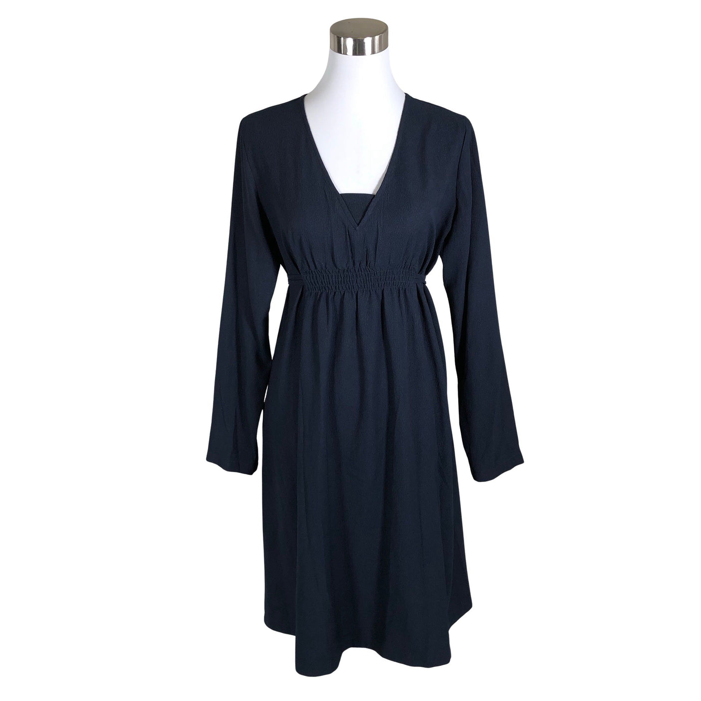 Unisex Mama Licious - Schiffon dress, size 40 - Blue (1)
