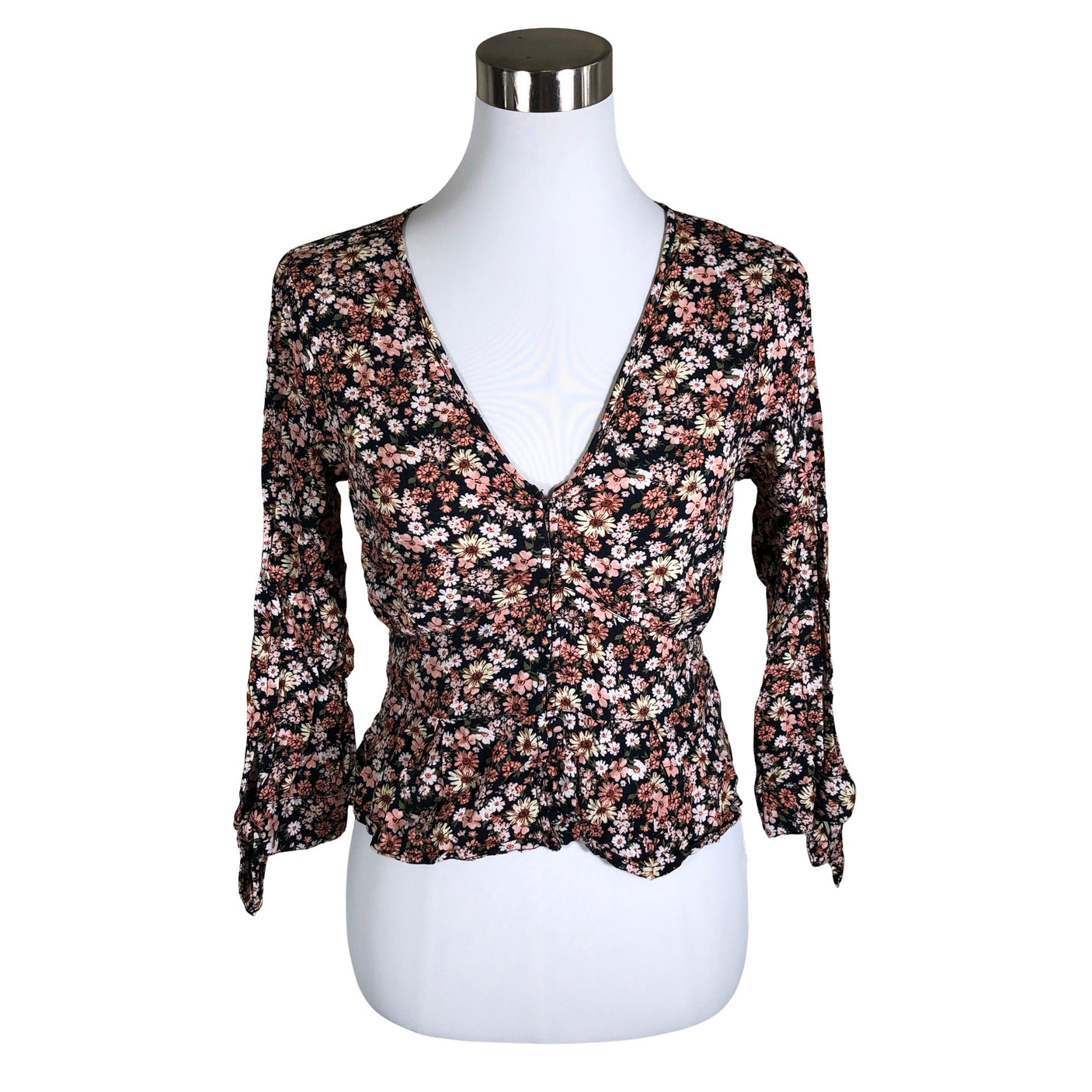 Unisex Abercrombie&Fitch - Blouse, size 38 - Black (1)