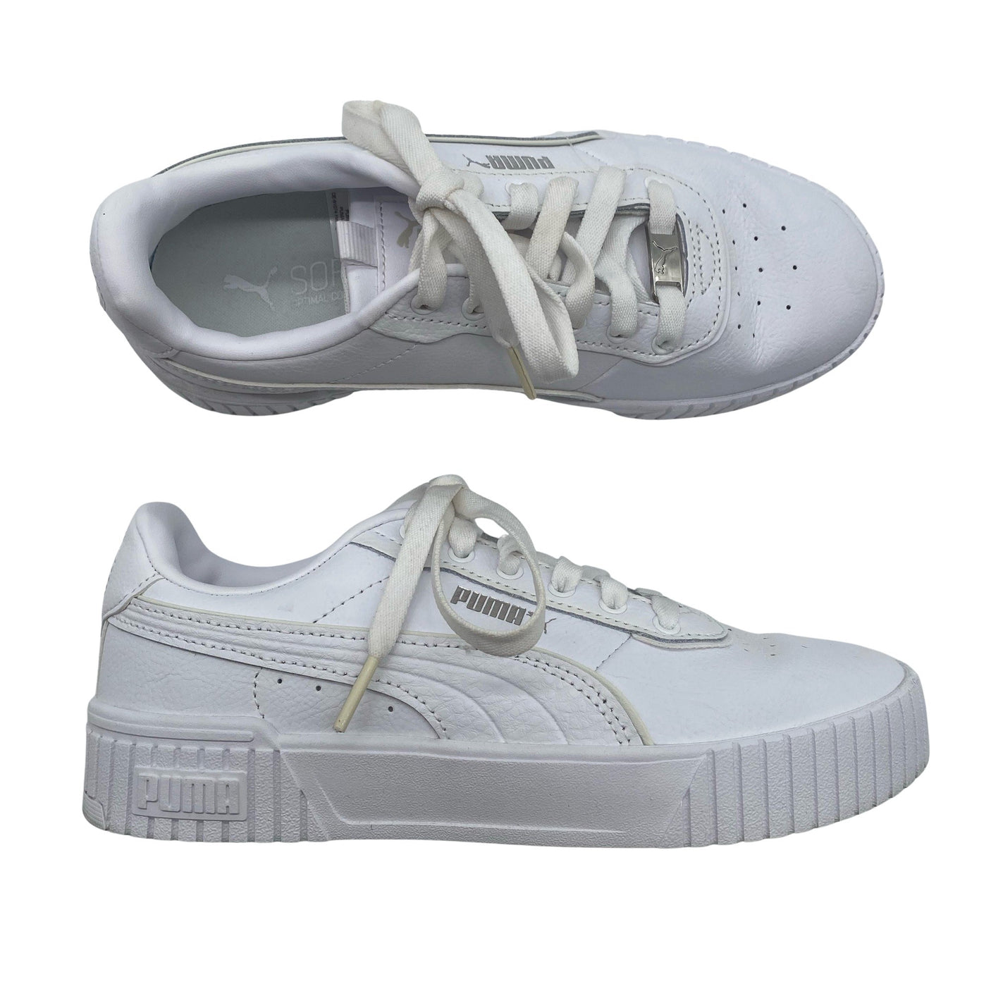 Unisex Puma - Casual sneakers, size 37 - White (1)