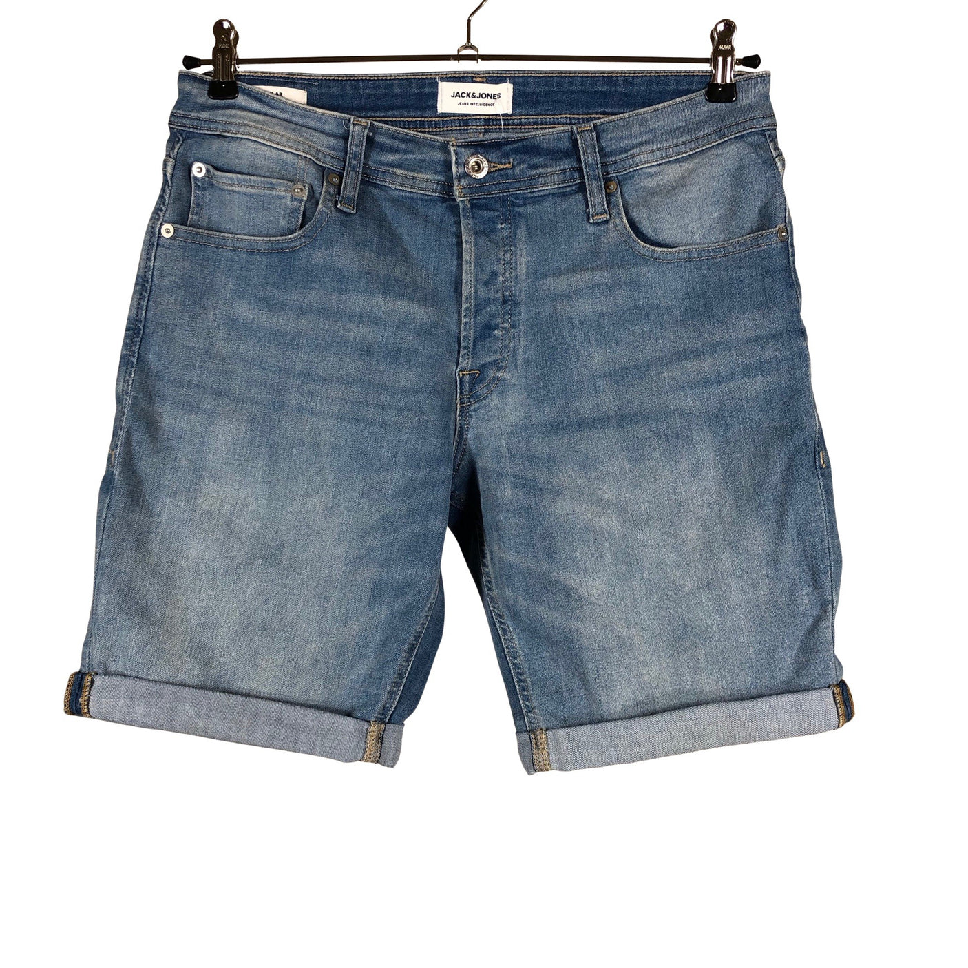 Unisex Jack & Jones - Denim shorts, size L - Blue (1)