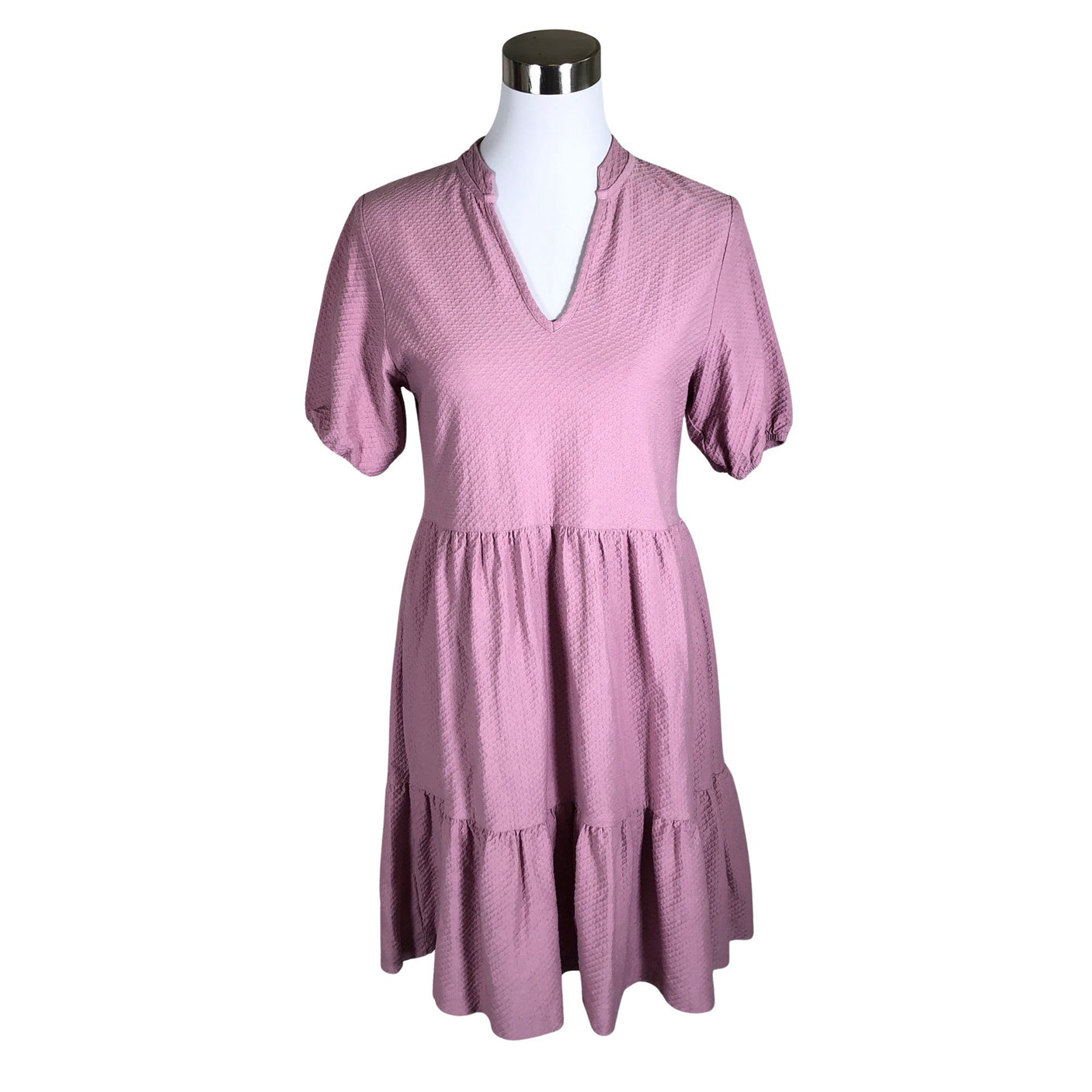 Unisex NOSH - Tricot dress, size 34 - Light pink (1)