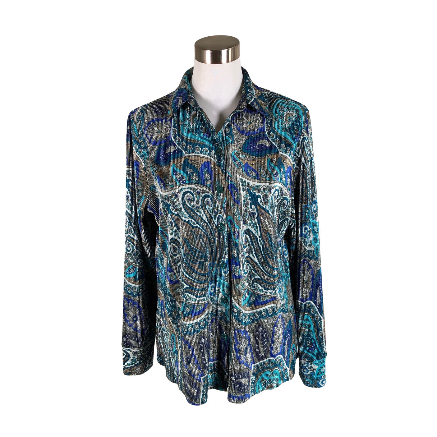 Unisex Atelier - Blouse, size 40 - Blue (1)