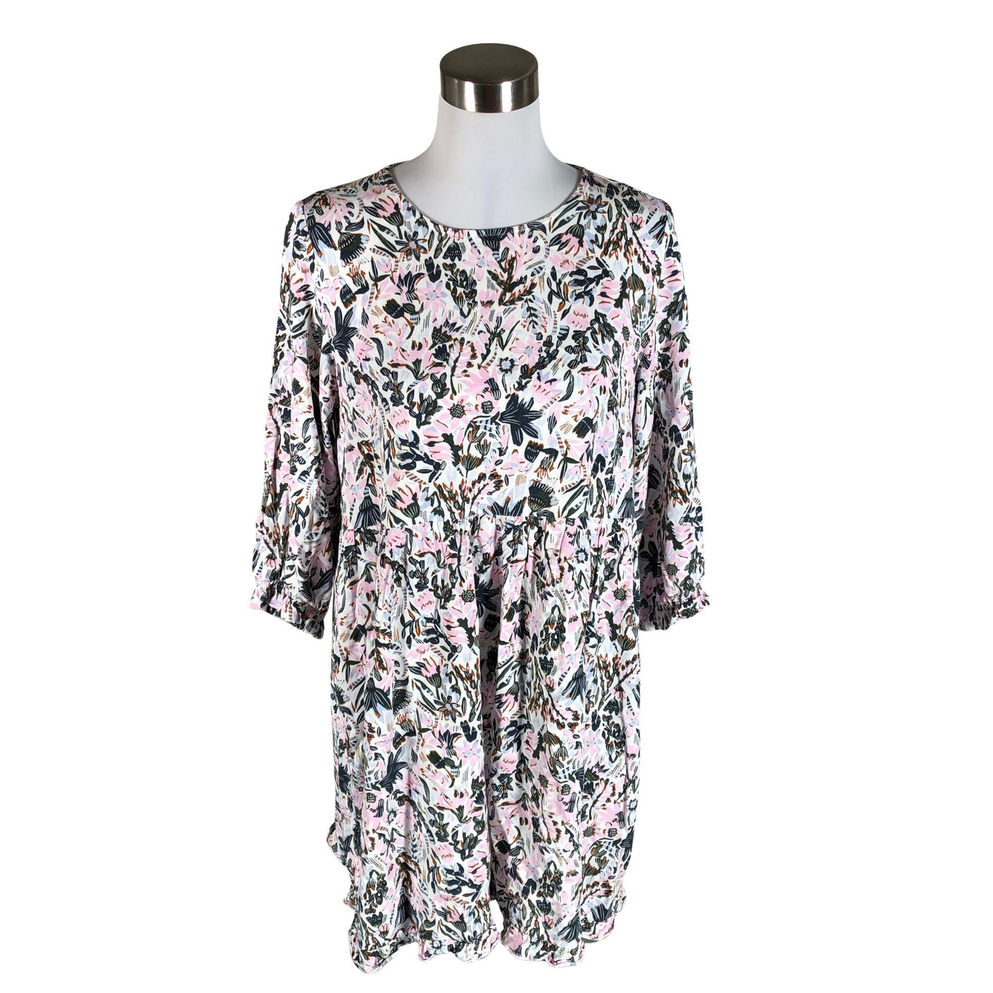 Unisex Nanso - Schiffon dress, size 40 - White (1)