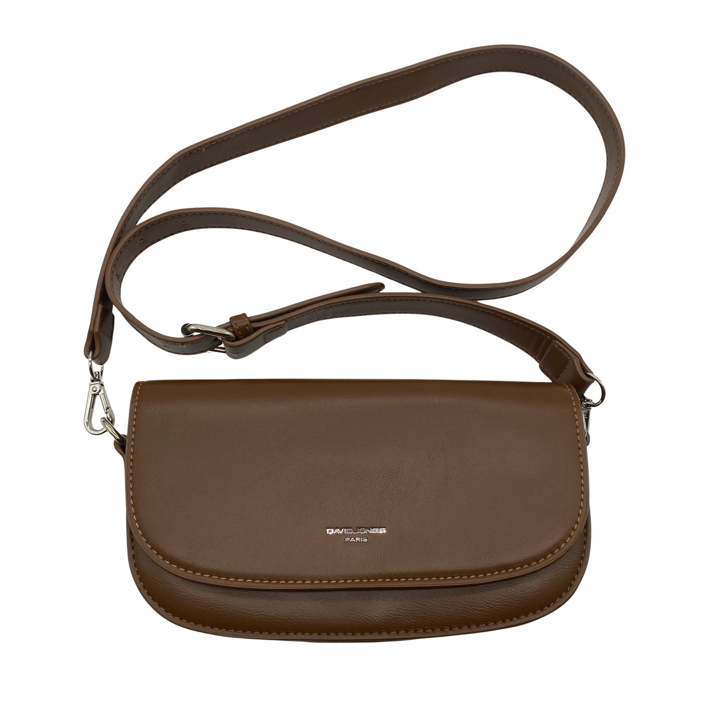 Unisex David Jones - Shoulder bag, size Midi - Brown (1)