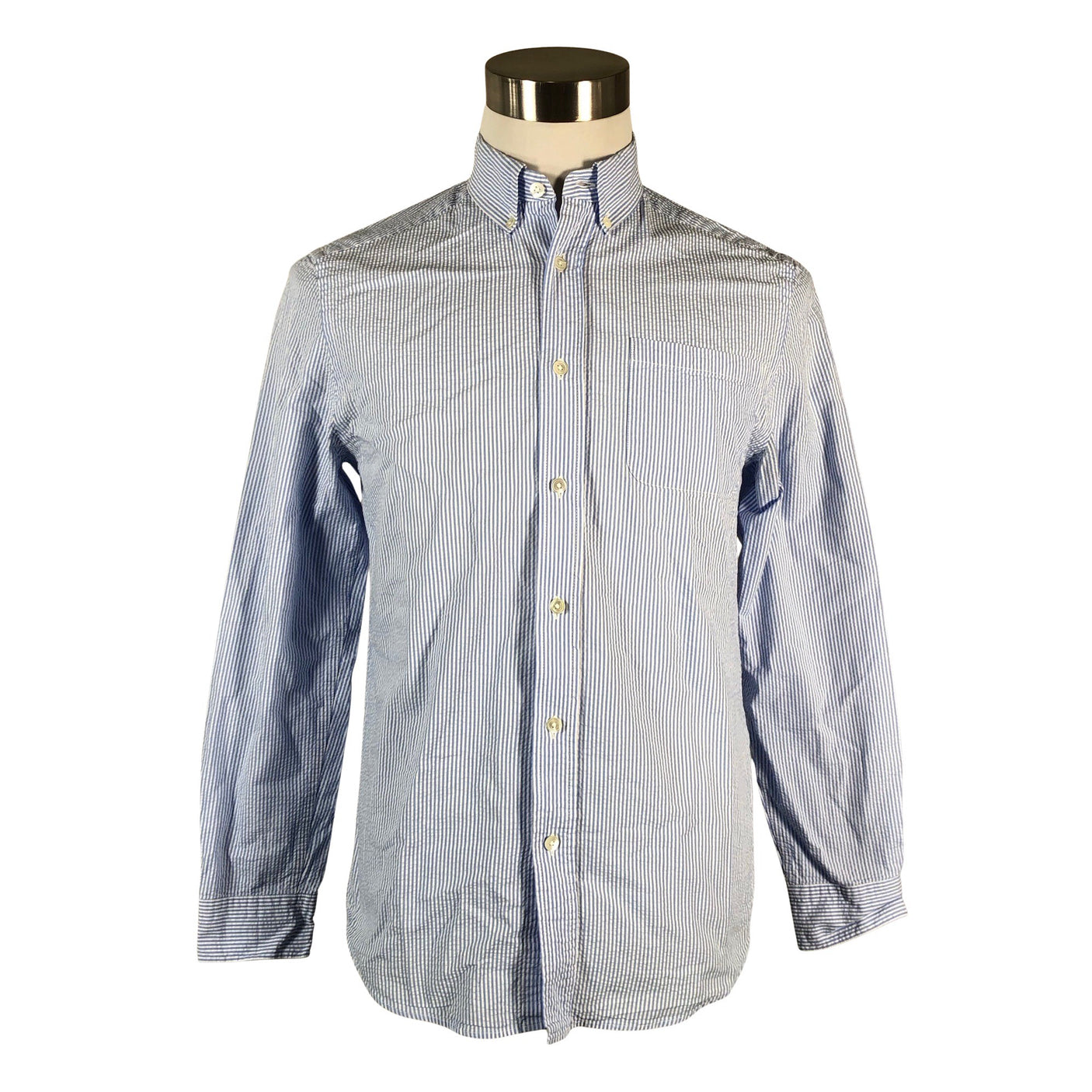 Unisex Portuguese Flannel - Collared shirt, size S - Light blue (1)