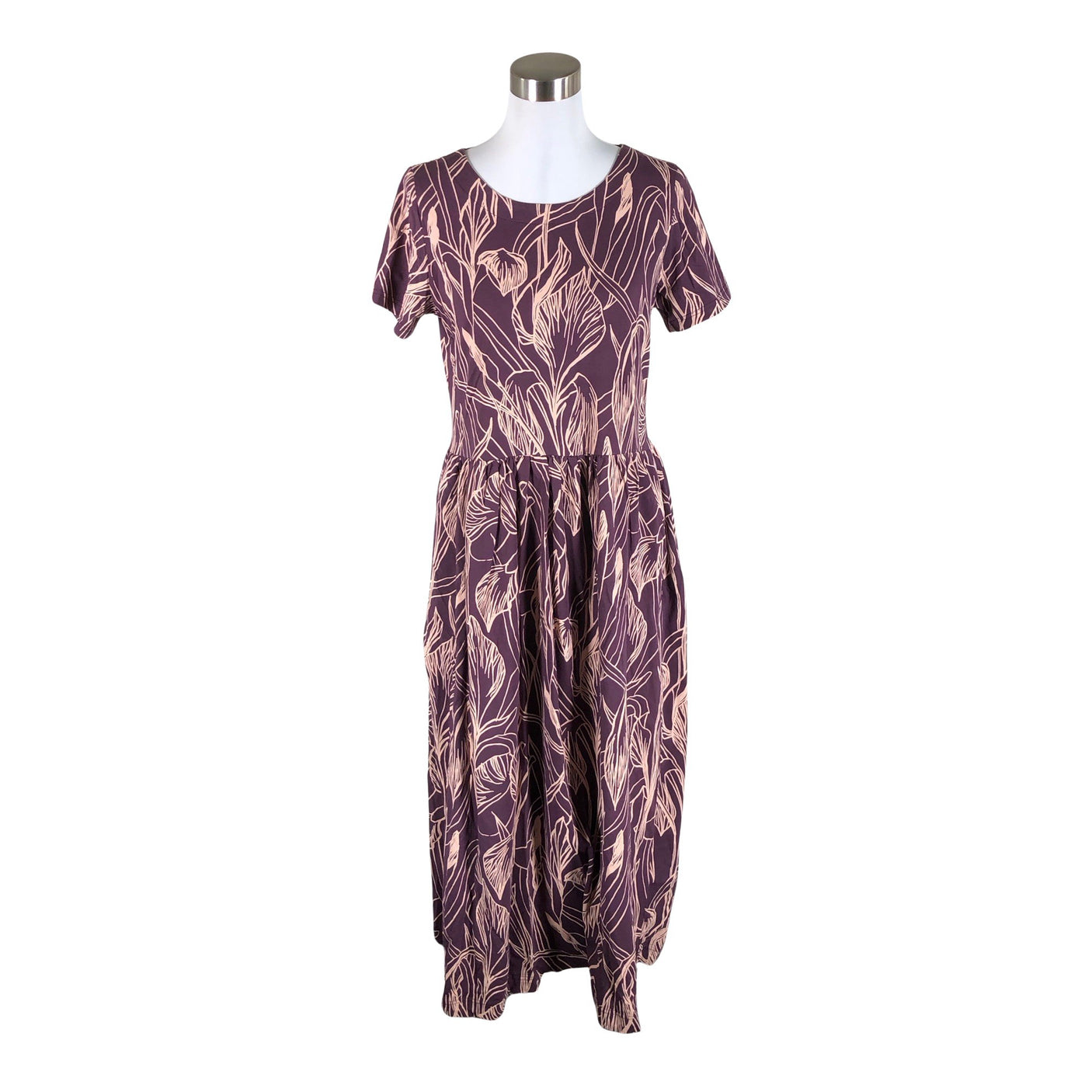 Unisex NOSH - Tricot dress, size 38 - Violet (1)